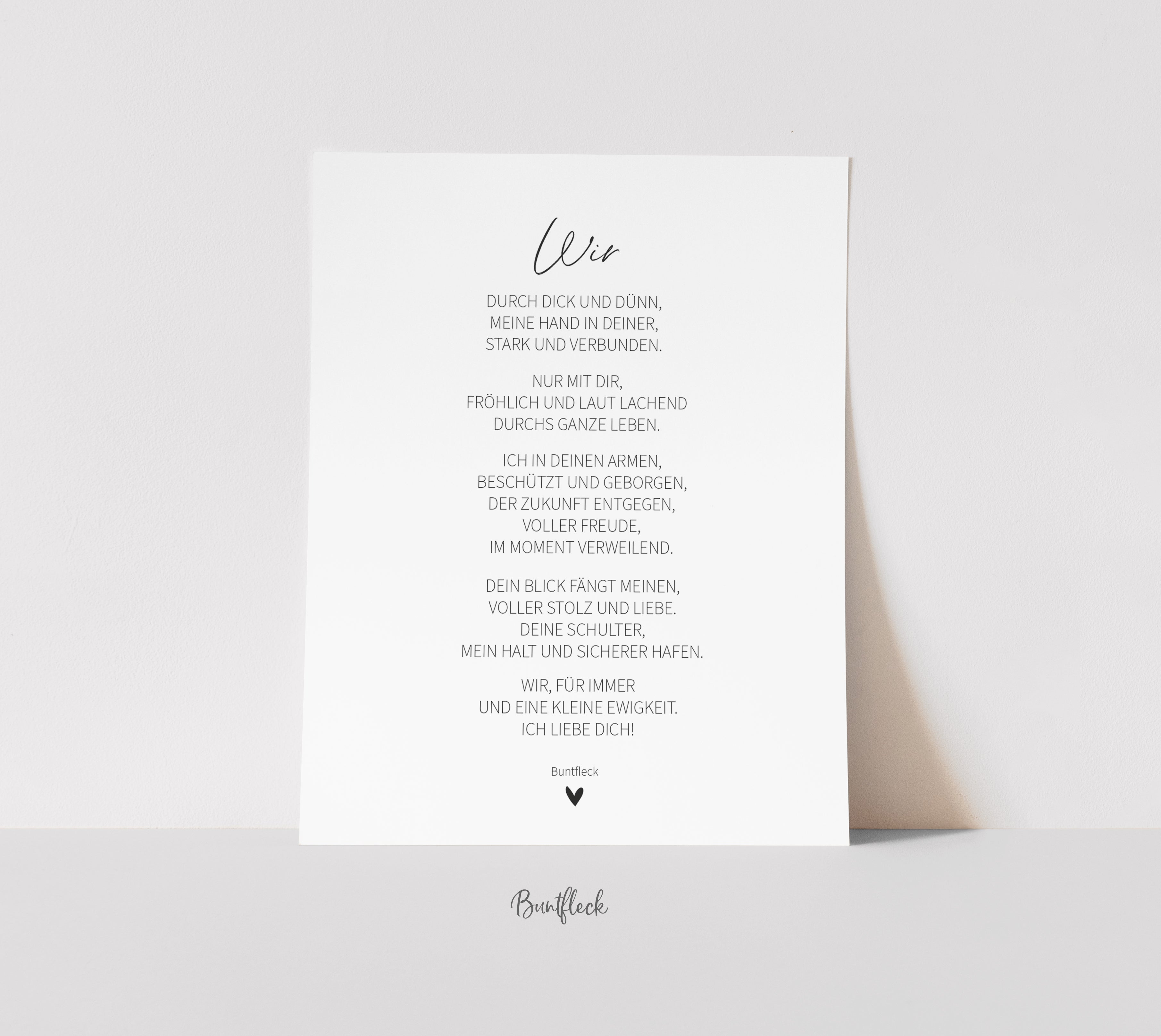 WIR - Karte/Freebie