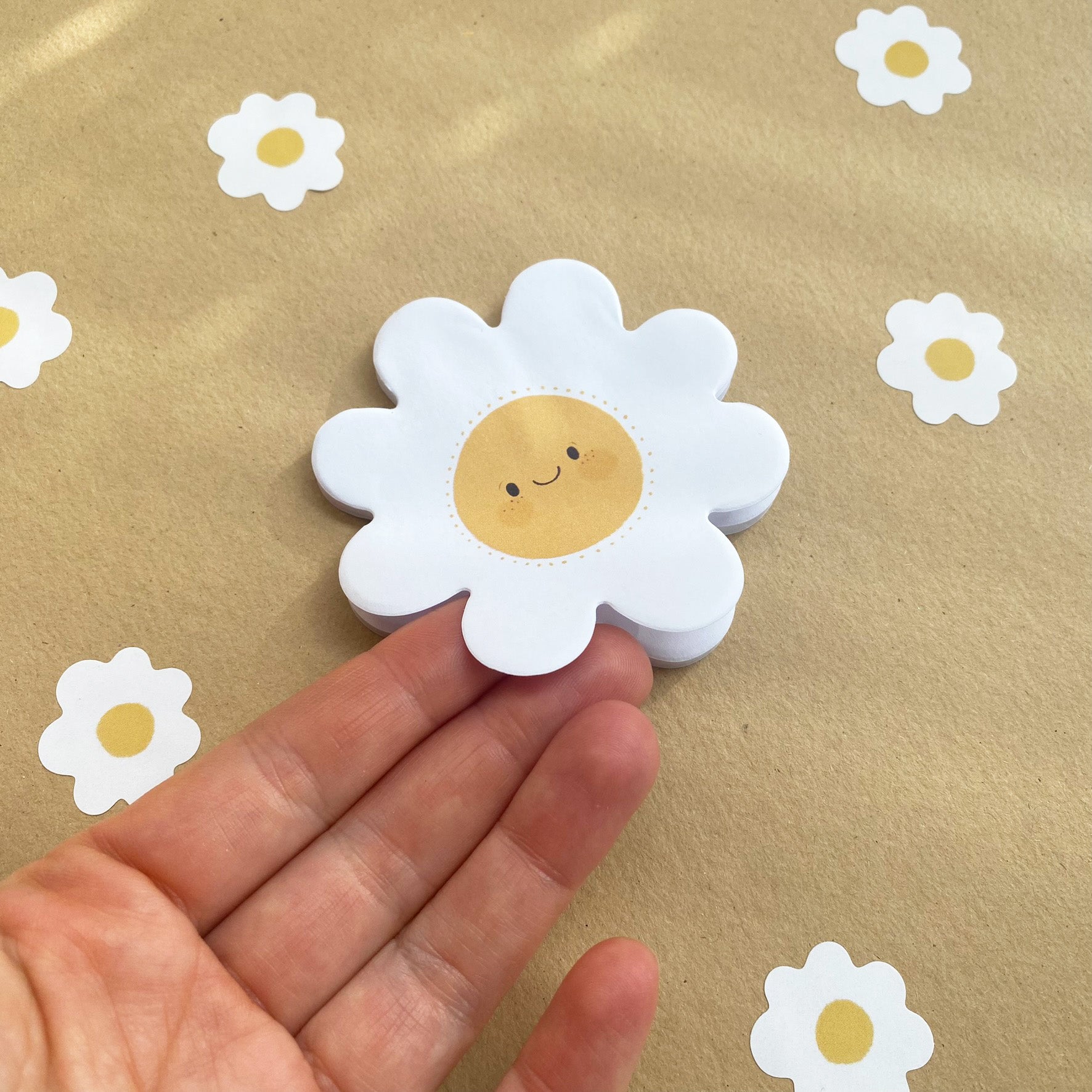 Sticky notes Mini / Klebezettel / Notizblock/ Haftnotizen - Gänseblümchen