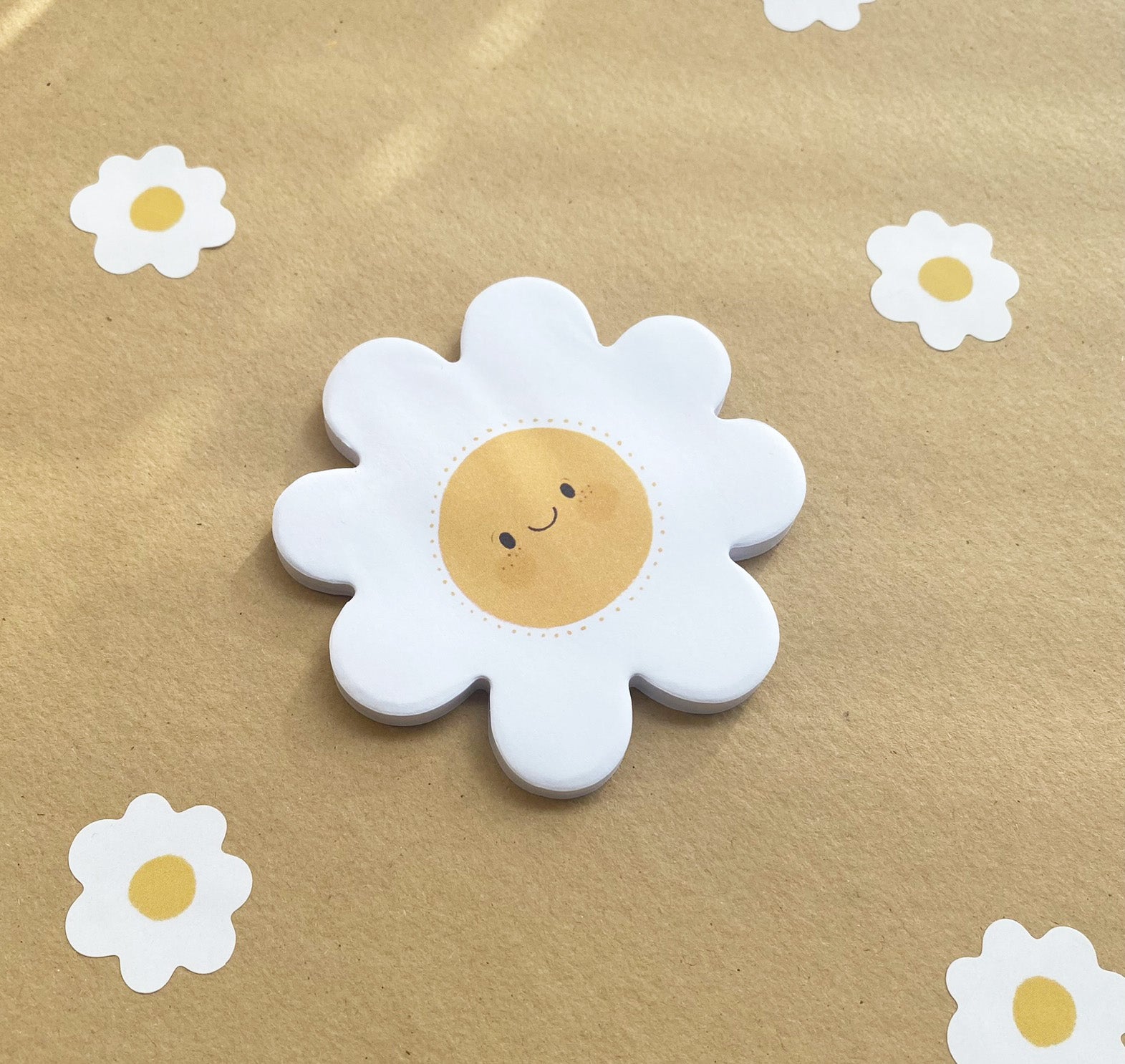 Sticky notes Mini / Klebezettel / Notizblock/ Haftnotizen - Gänseblümchen