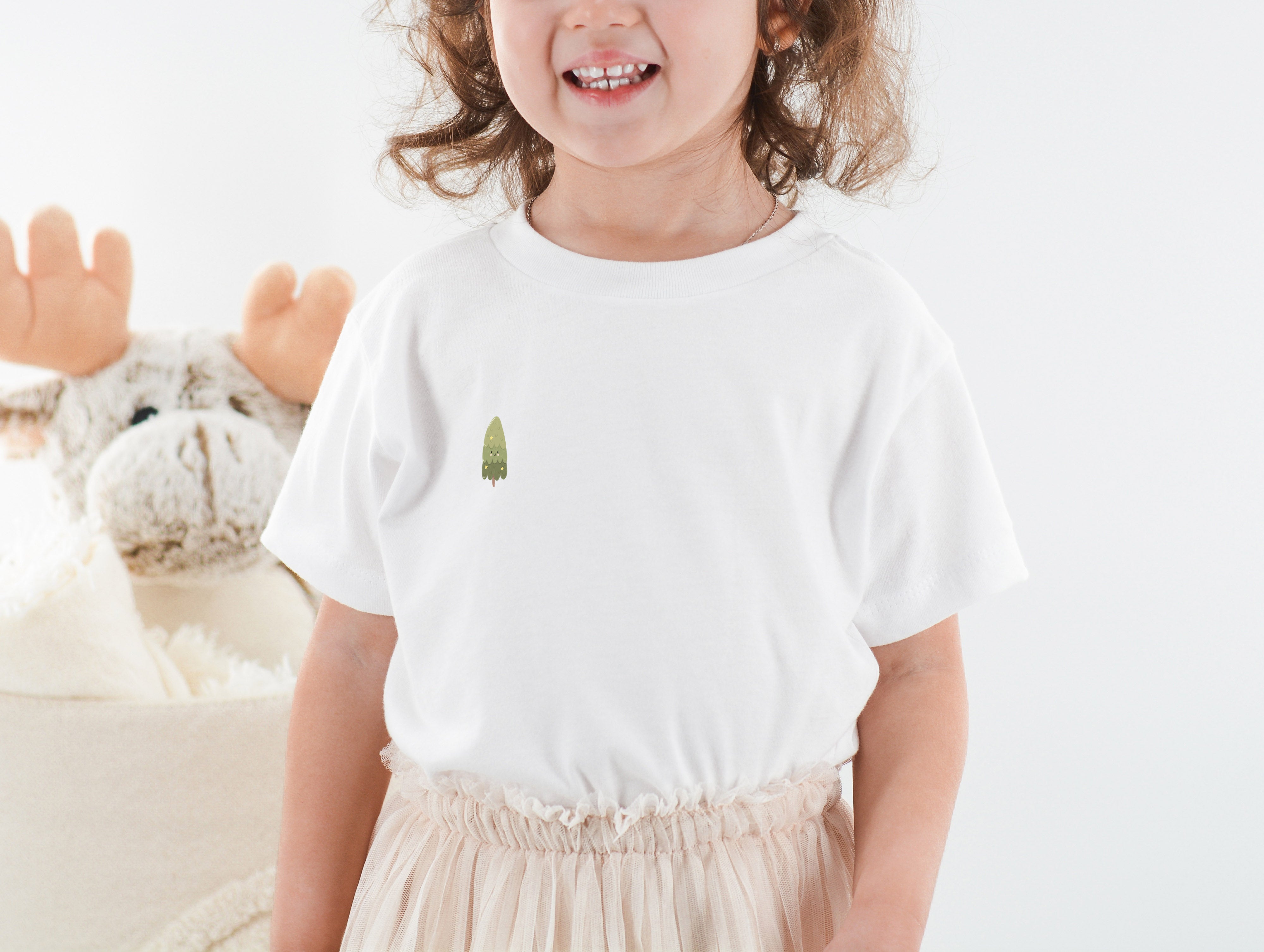 Mini Bügelbilder - Tannenbaum mit Sternen