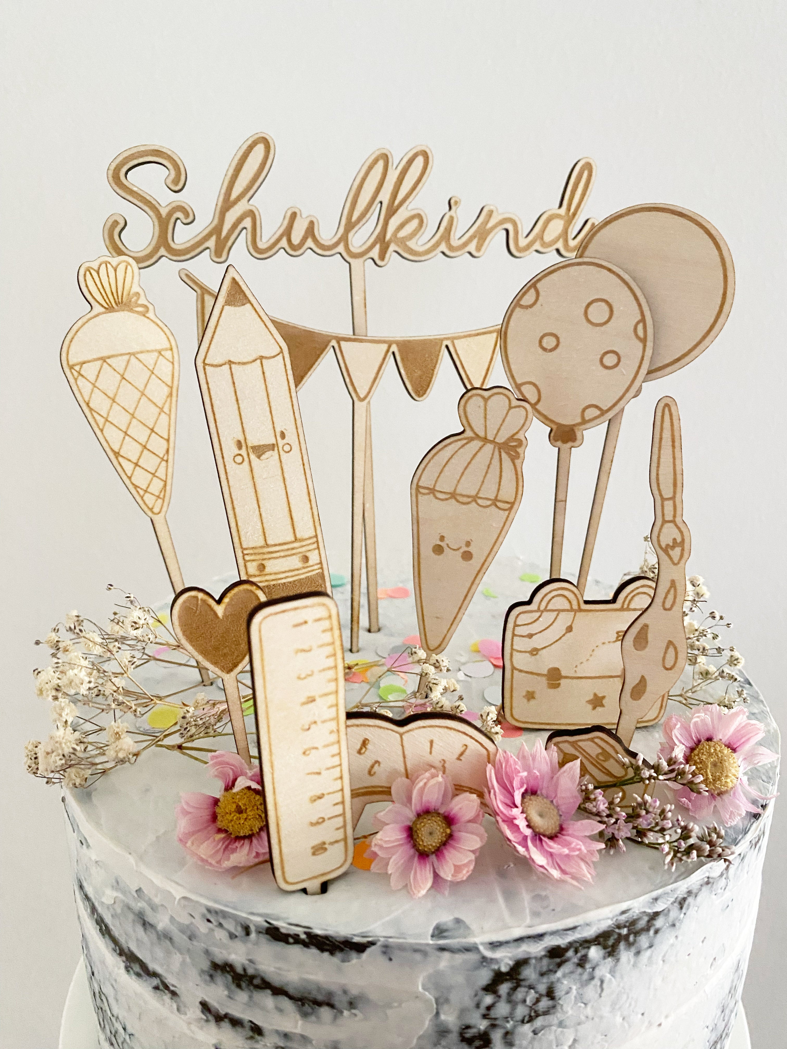 Caketopper - Schulanfang
