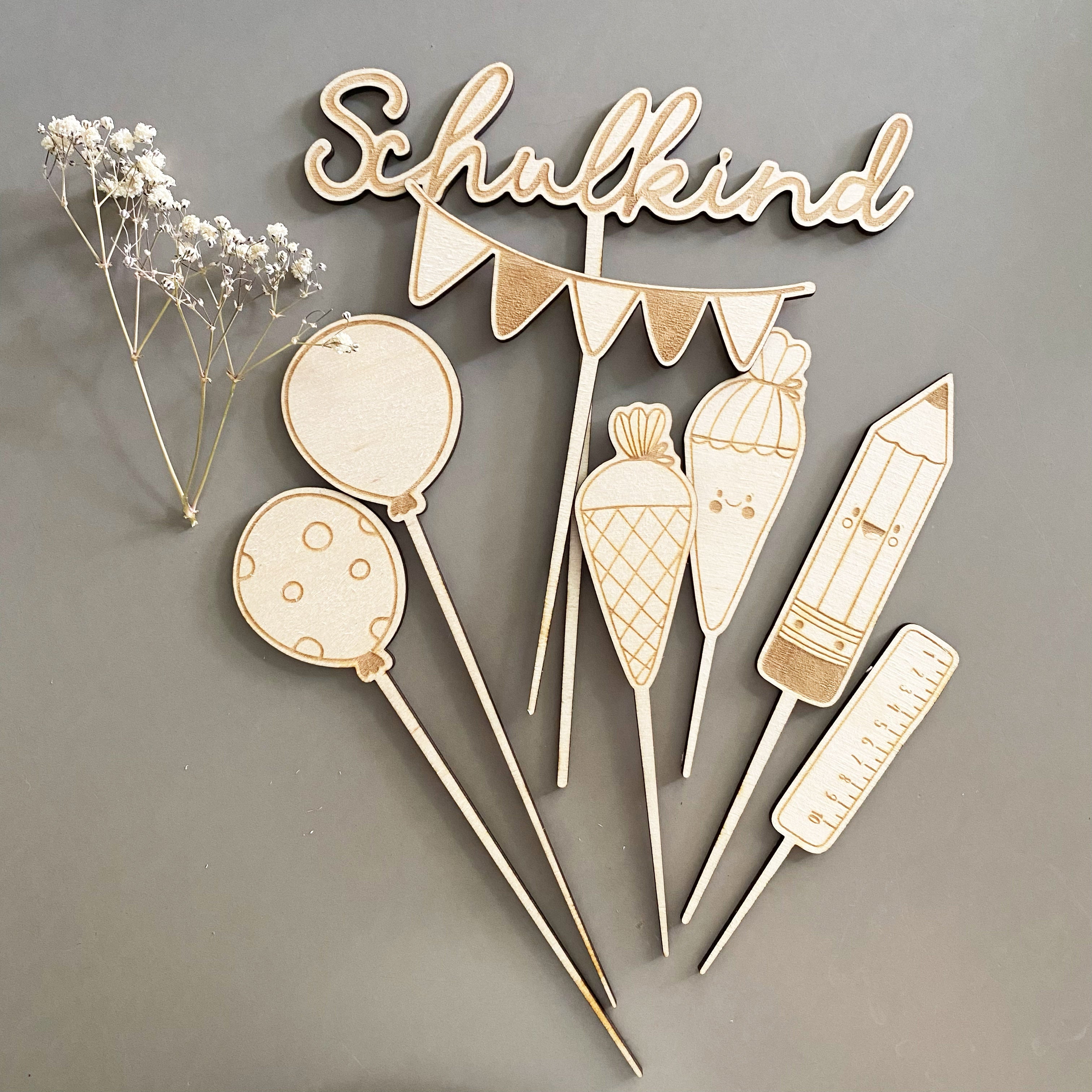 Caketopper - Schulanfang