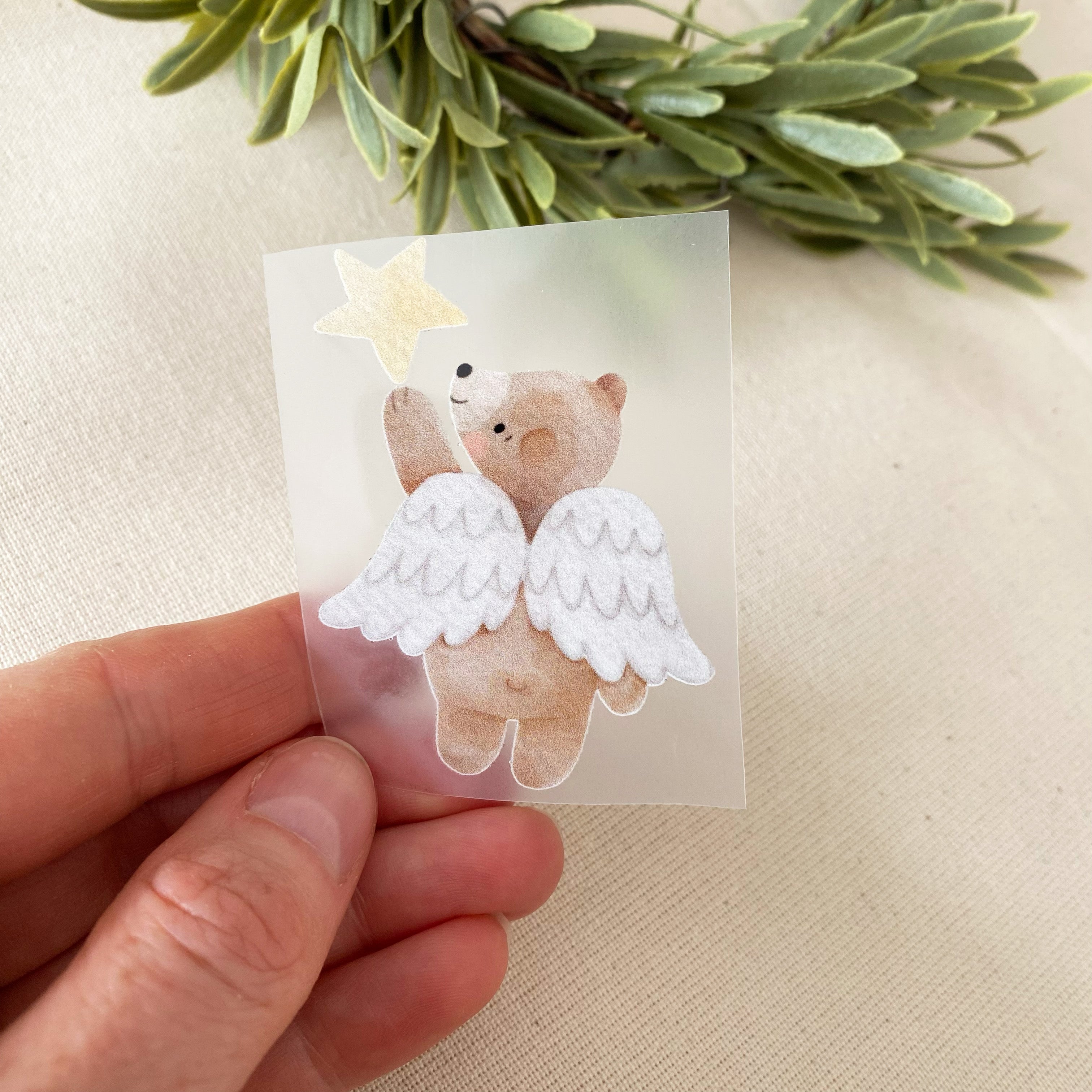 Mini iron-on transfers / Christmas / Christmas - Angel