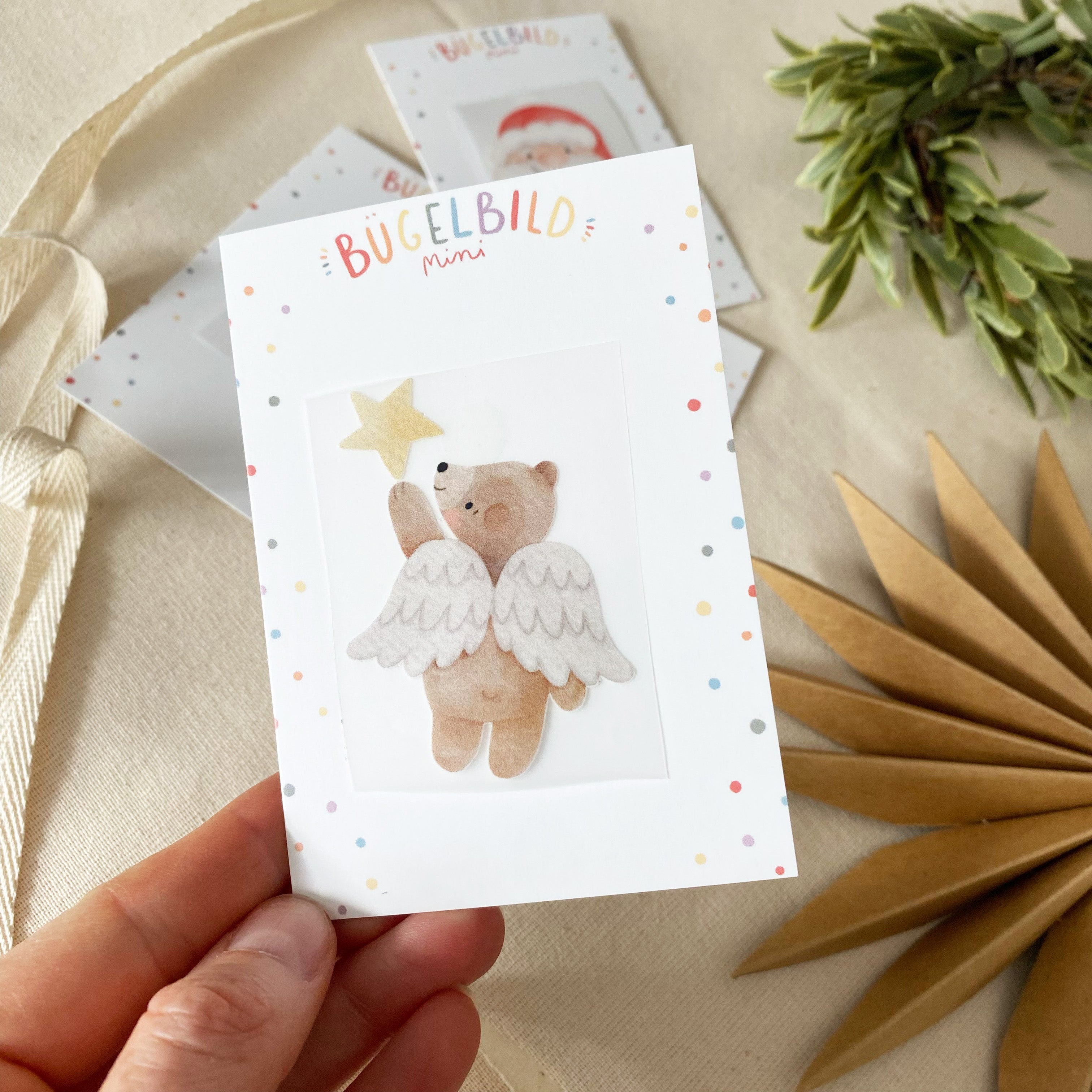 Mini Bügelbilder / Weihnachten/ Christmas - Engel