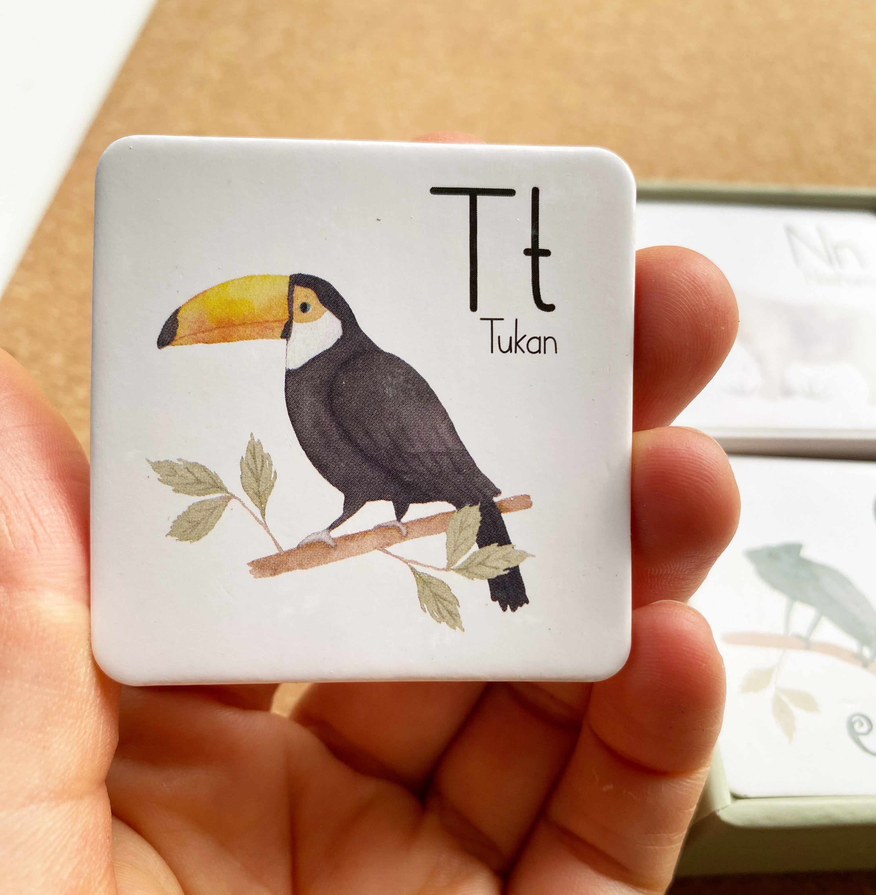 ABC Memo Game / Flashcards / ABC Learning Game / Basic Writing/Print Writing - Animal Alphabet