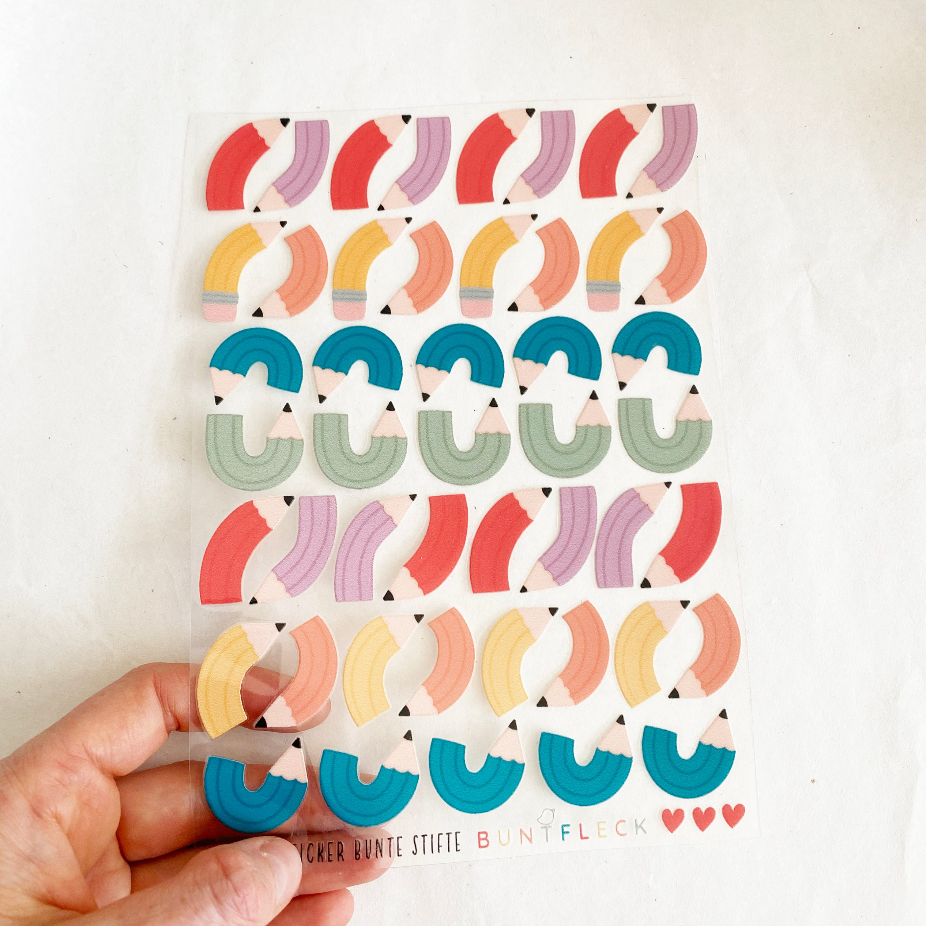 BORDERLESS stickers / stickers / rub-on stickers - cute fairies