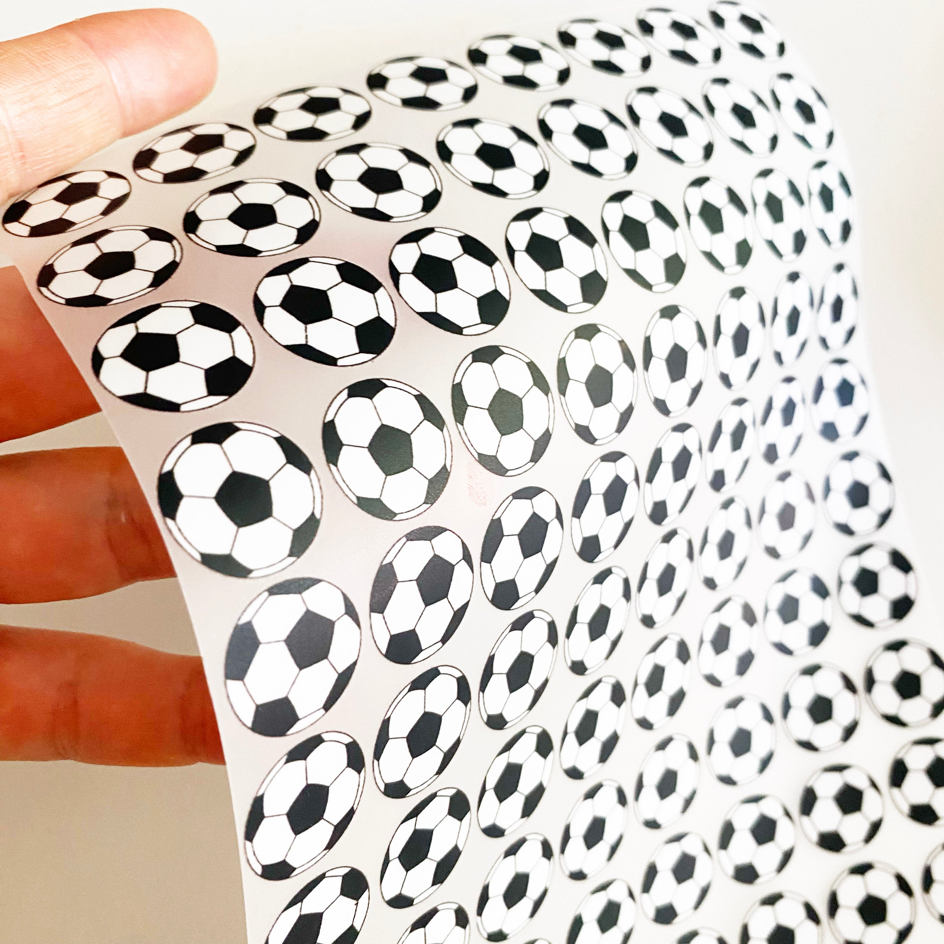 Bügelbild Fußbälle / Fußball - Iron on Patch für Kleidung, mehrere Motive