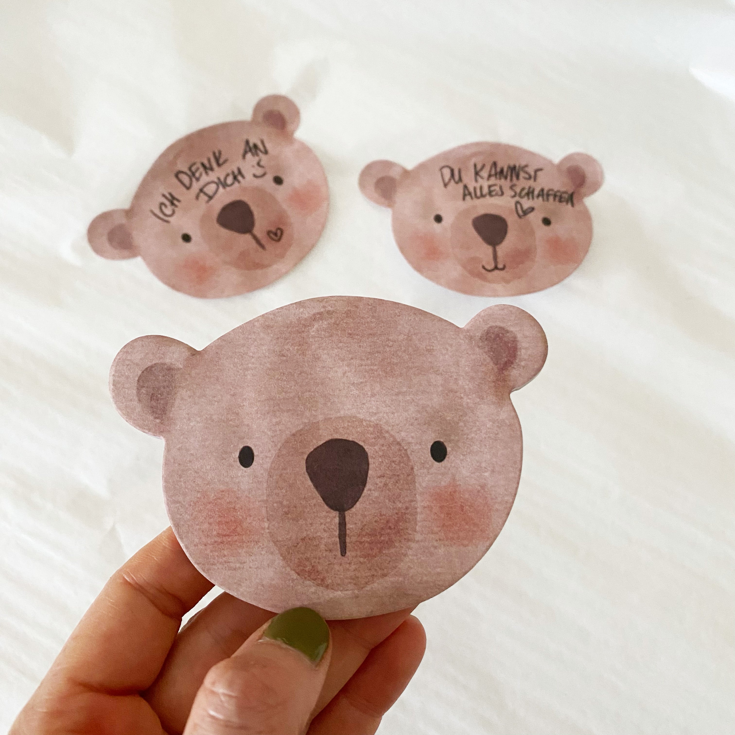 Sticky notes / adhesive notes / notepad / sticky notes - little bear