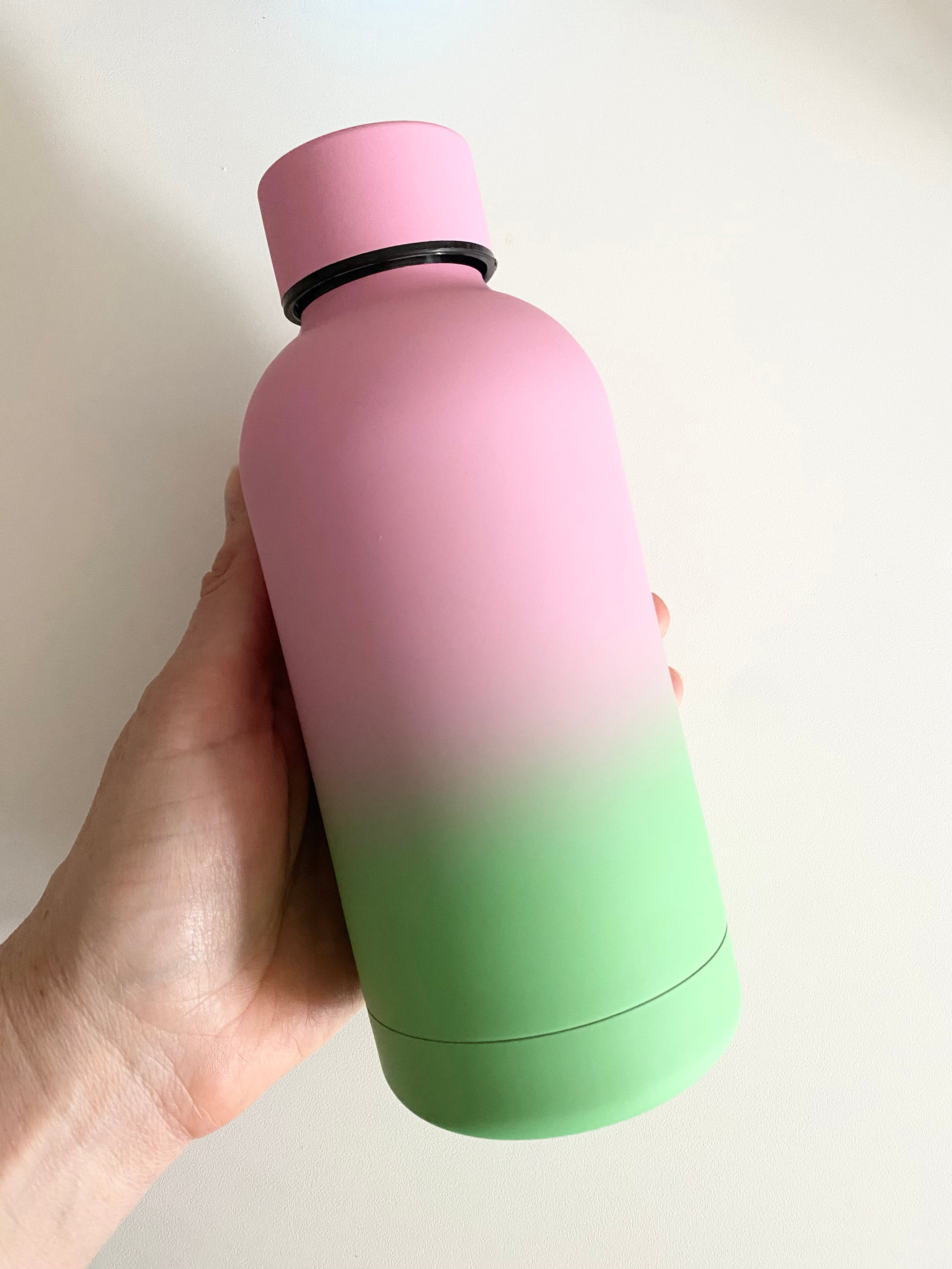 Thermos bottle / drinking bottle / school bottle - colorful