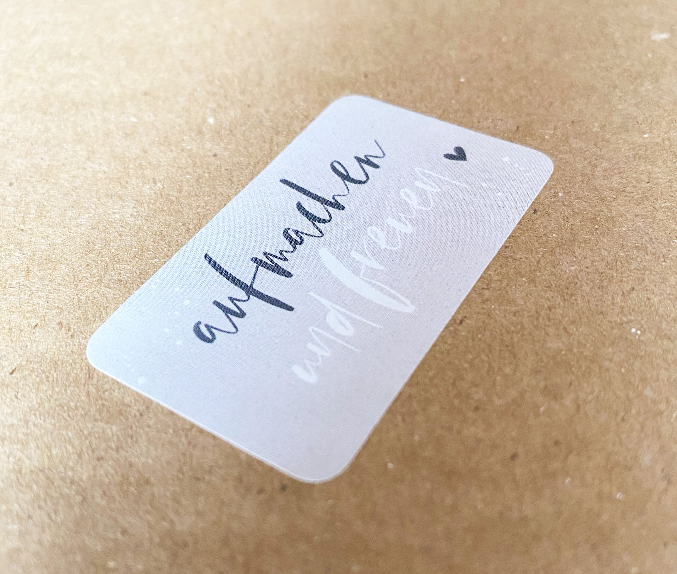 Labels/stickers - open and rejoice brightly