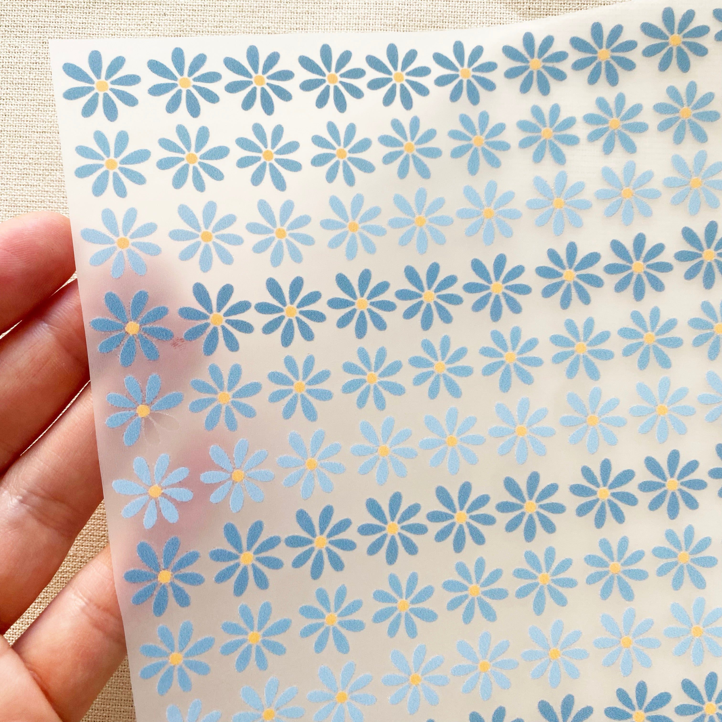 BORDERLESS stickers / stickers / rub-on stickers - cute fairies