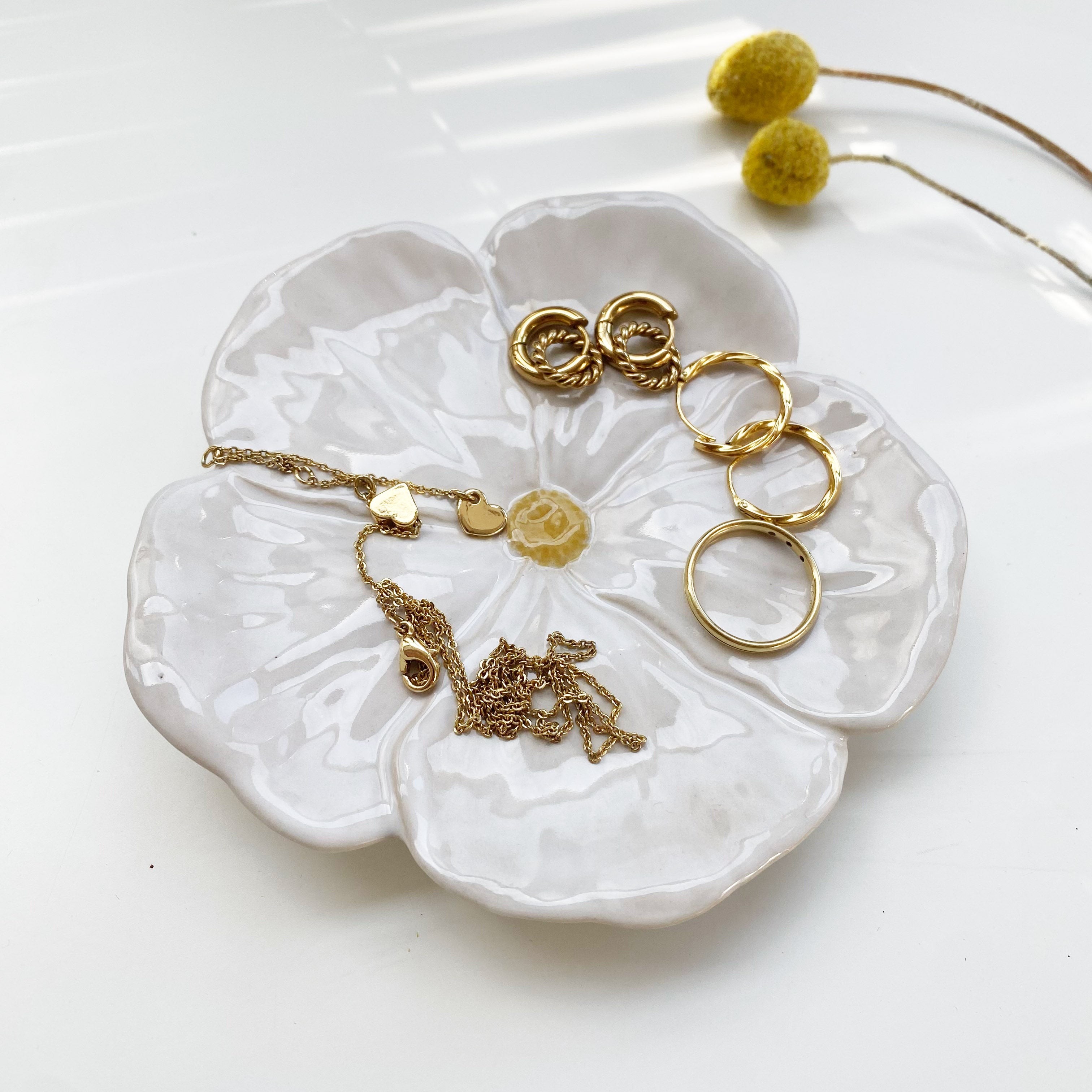 Schmuckschale kleine Blume