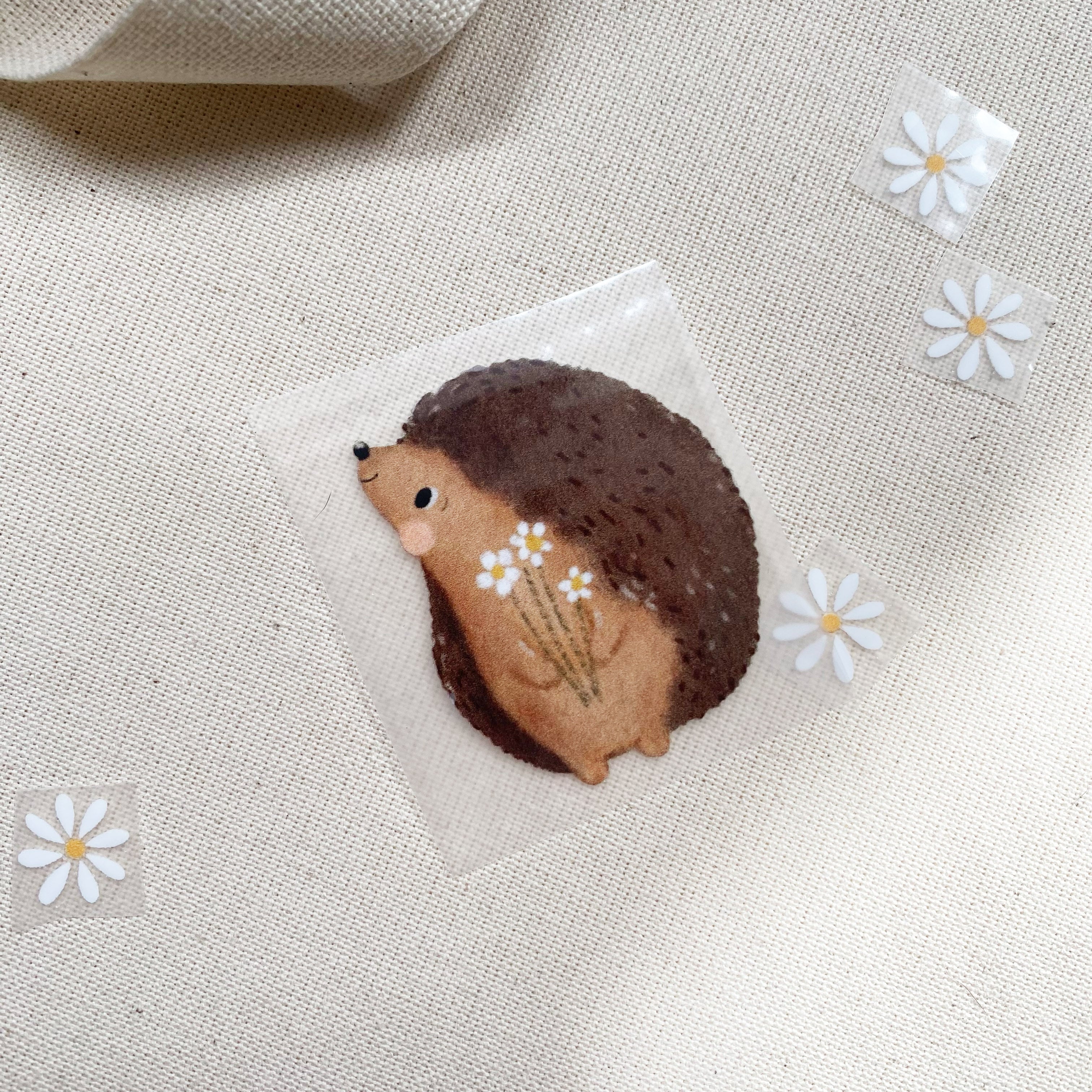 Iron-on patch - hedgehog