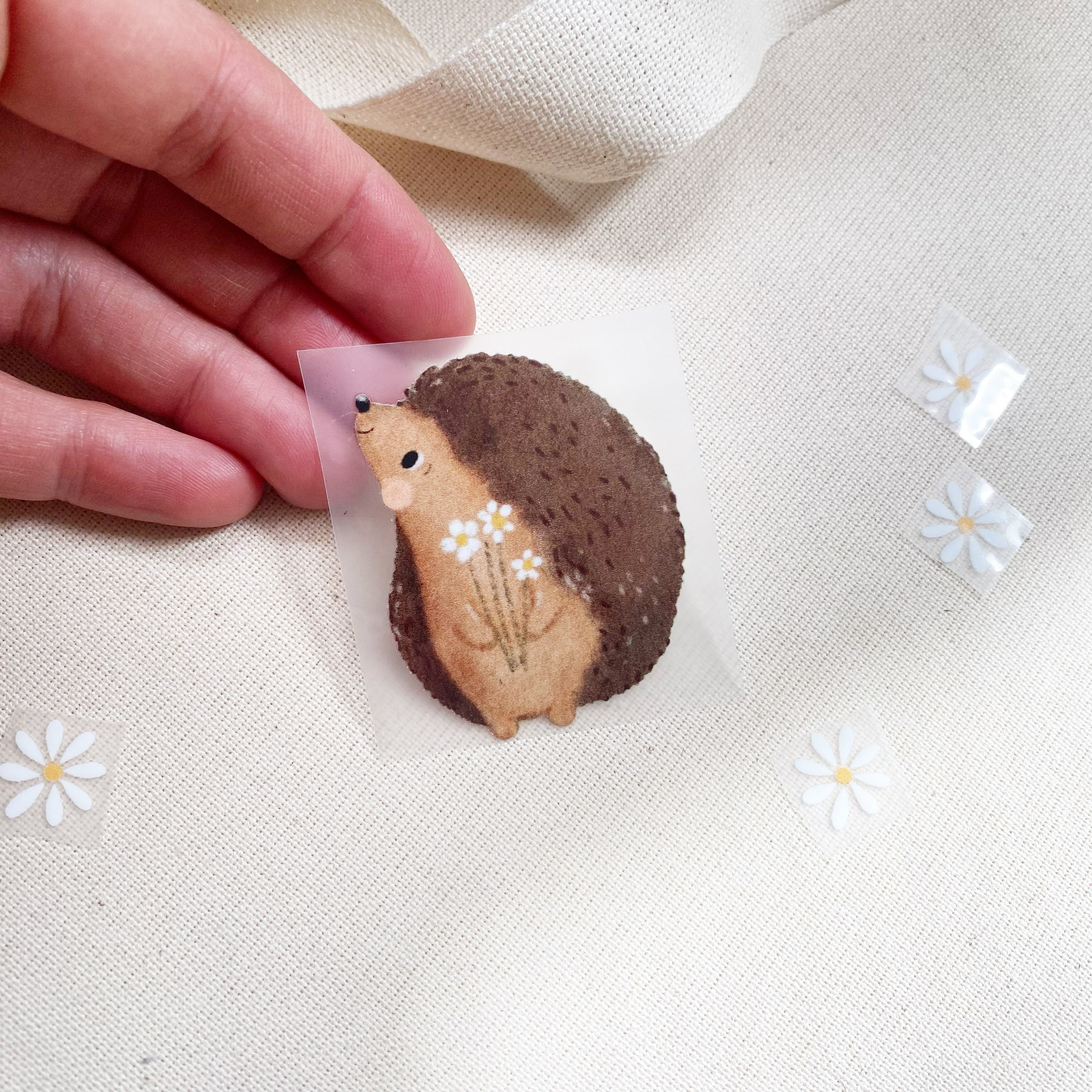 Iron-on patch - hedgehog