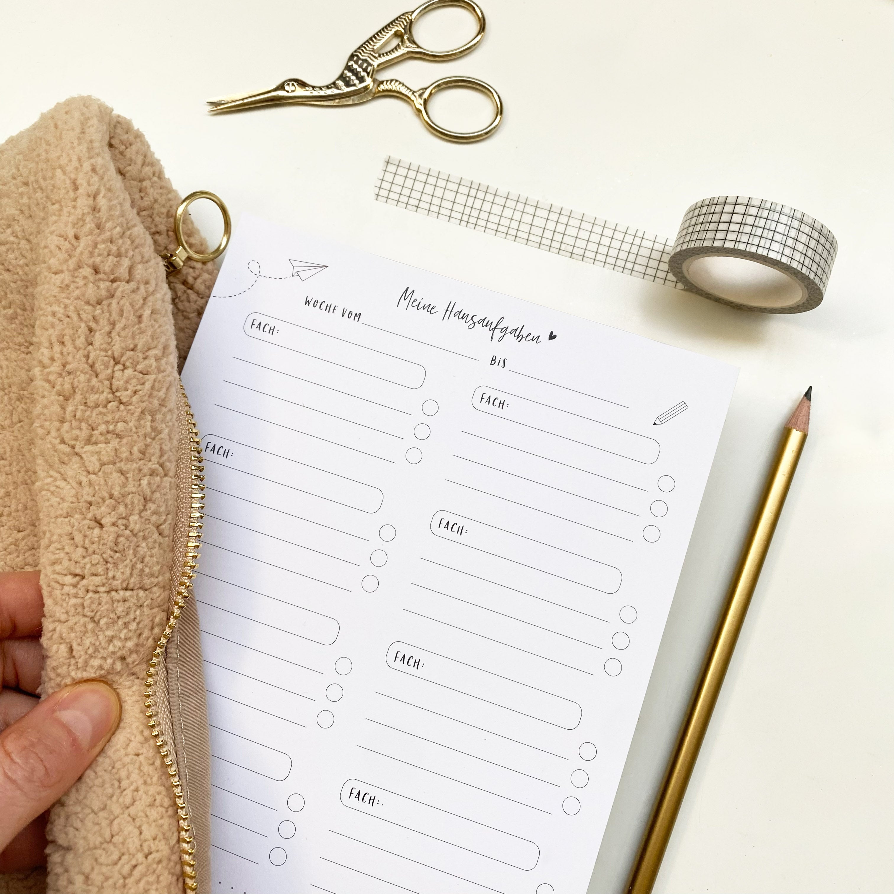 Homework Planner - Notepad / Planner / Calendar / To Do List