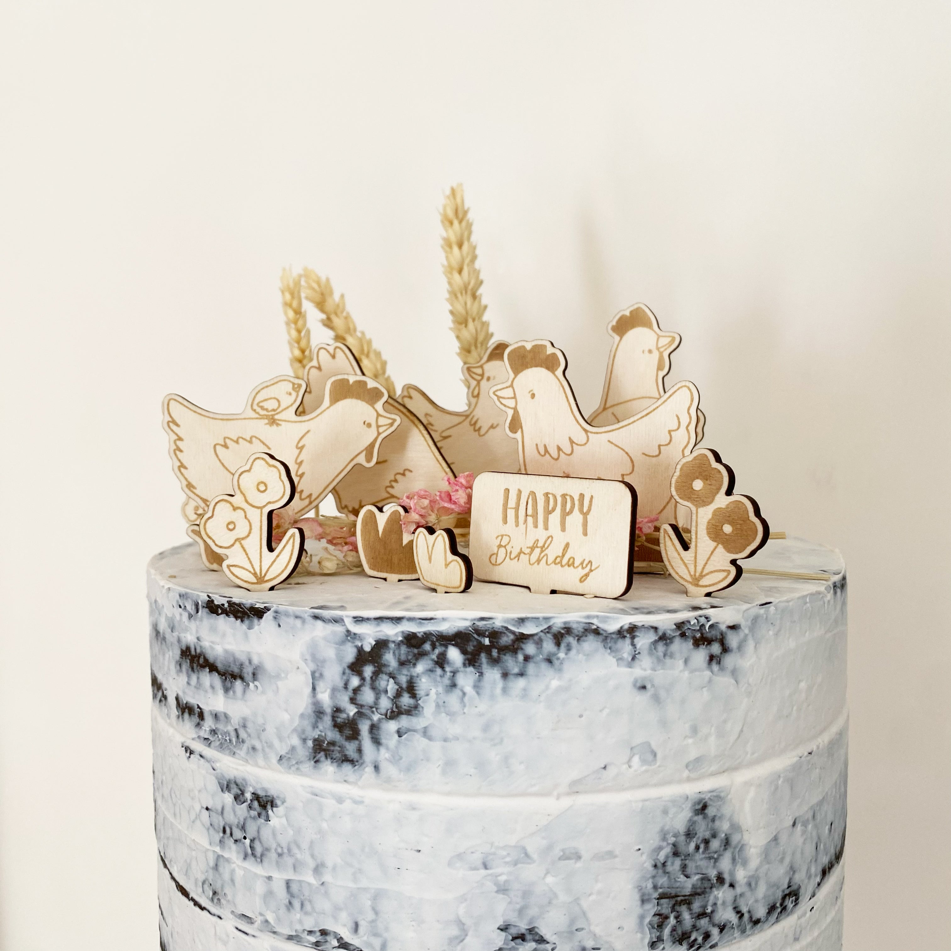 Cake topper - back to school