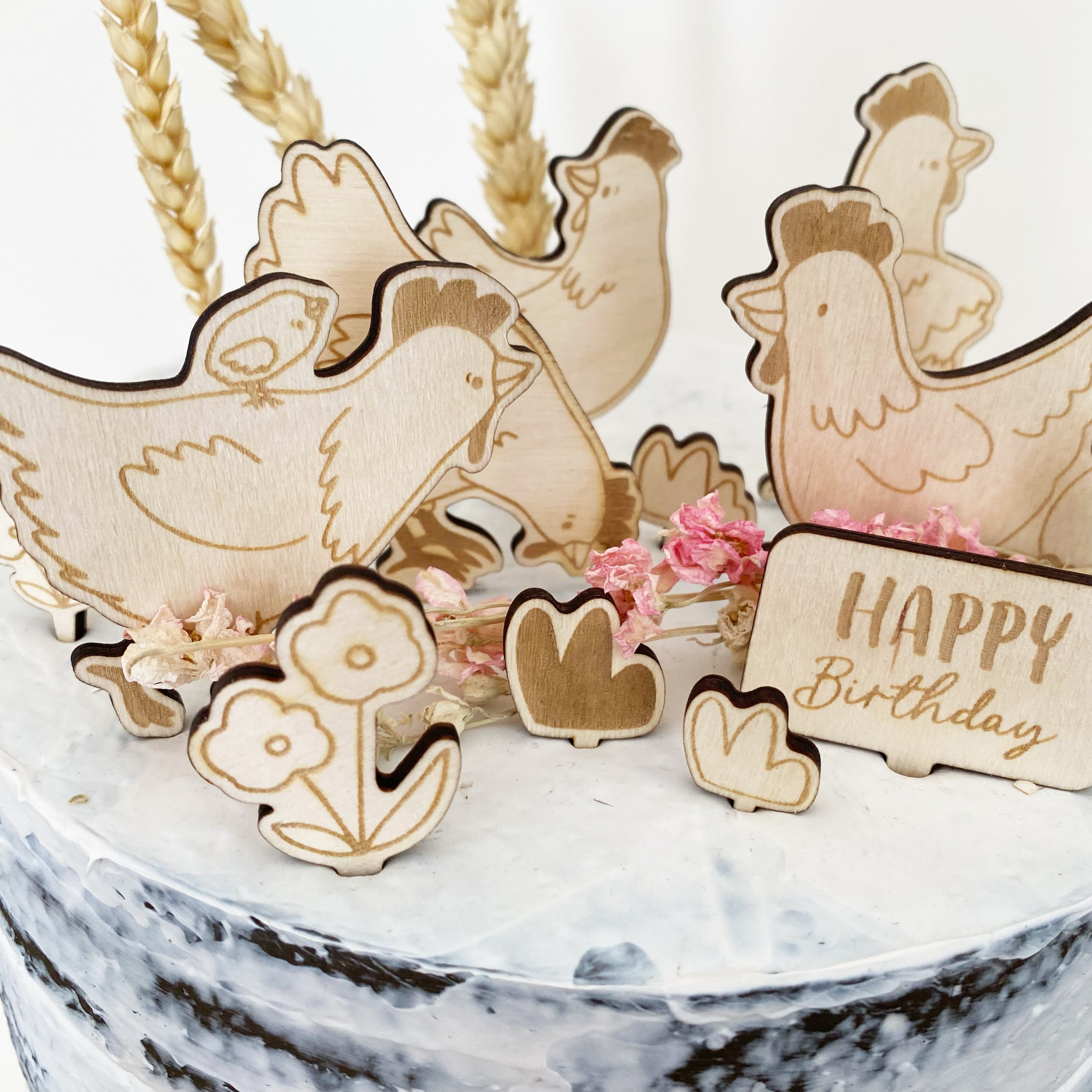 Cake topper - back to school