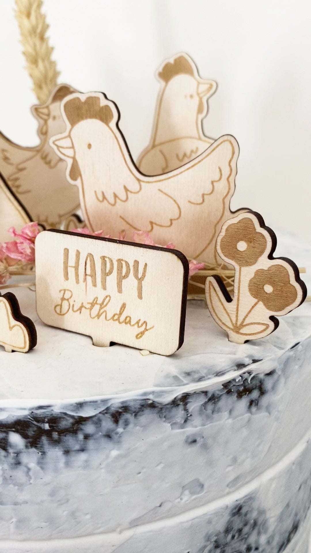 Cake topper - back to school