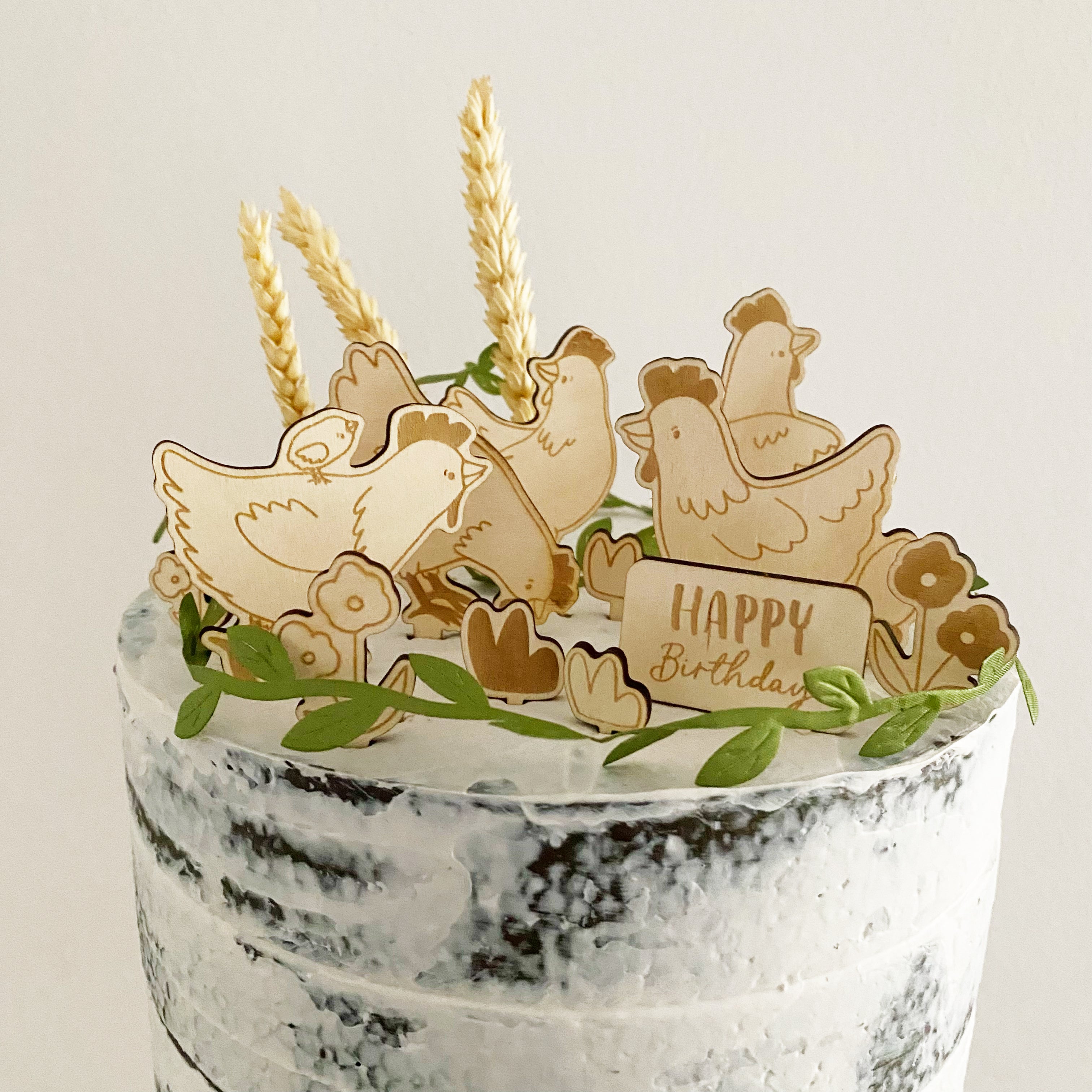 Cake topper - back to school