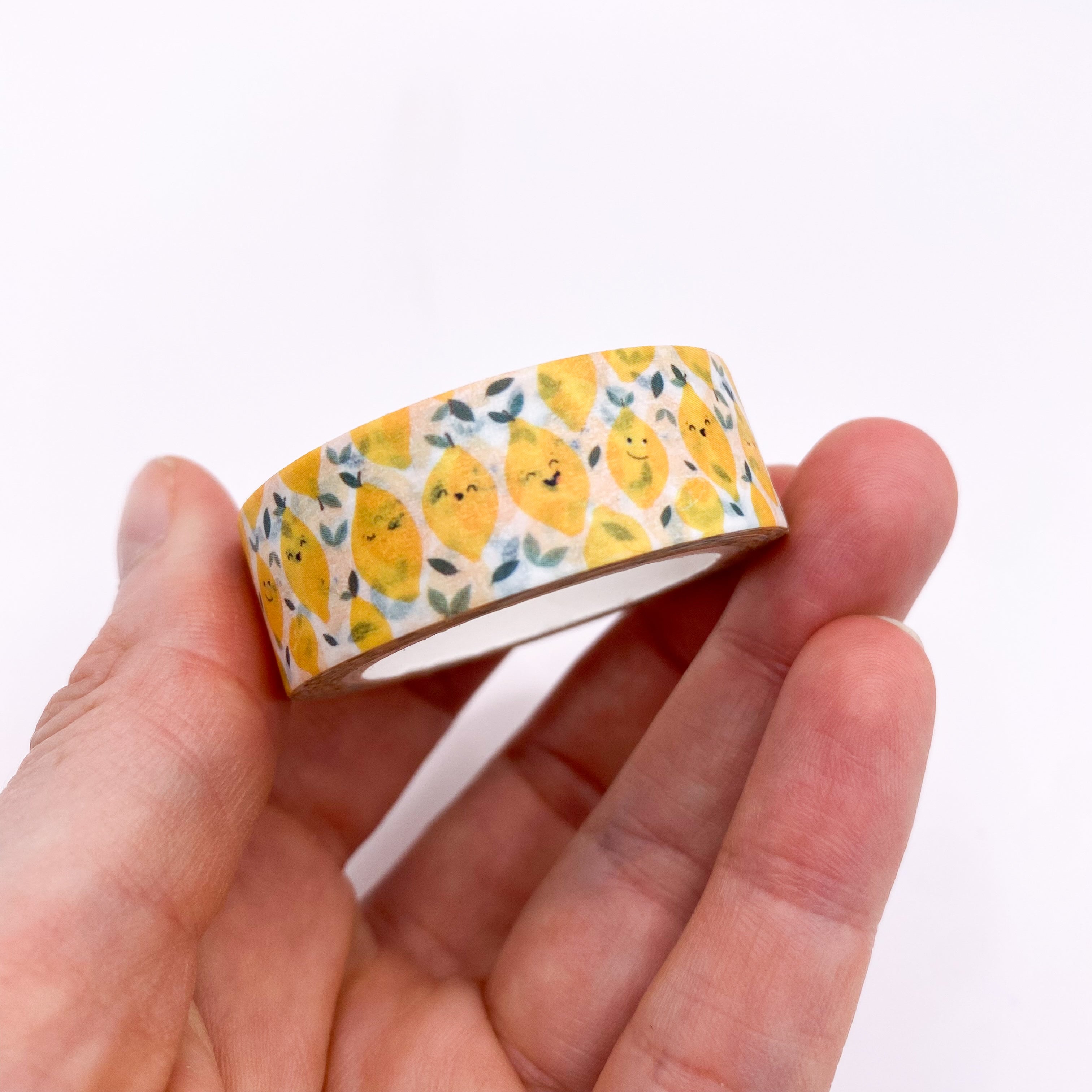 Washi Tape / Klebeband - Zitronen