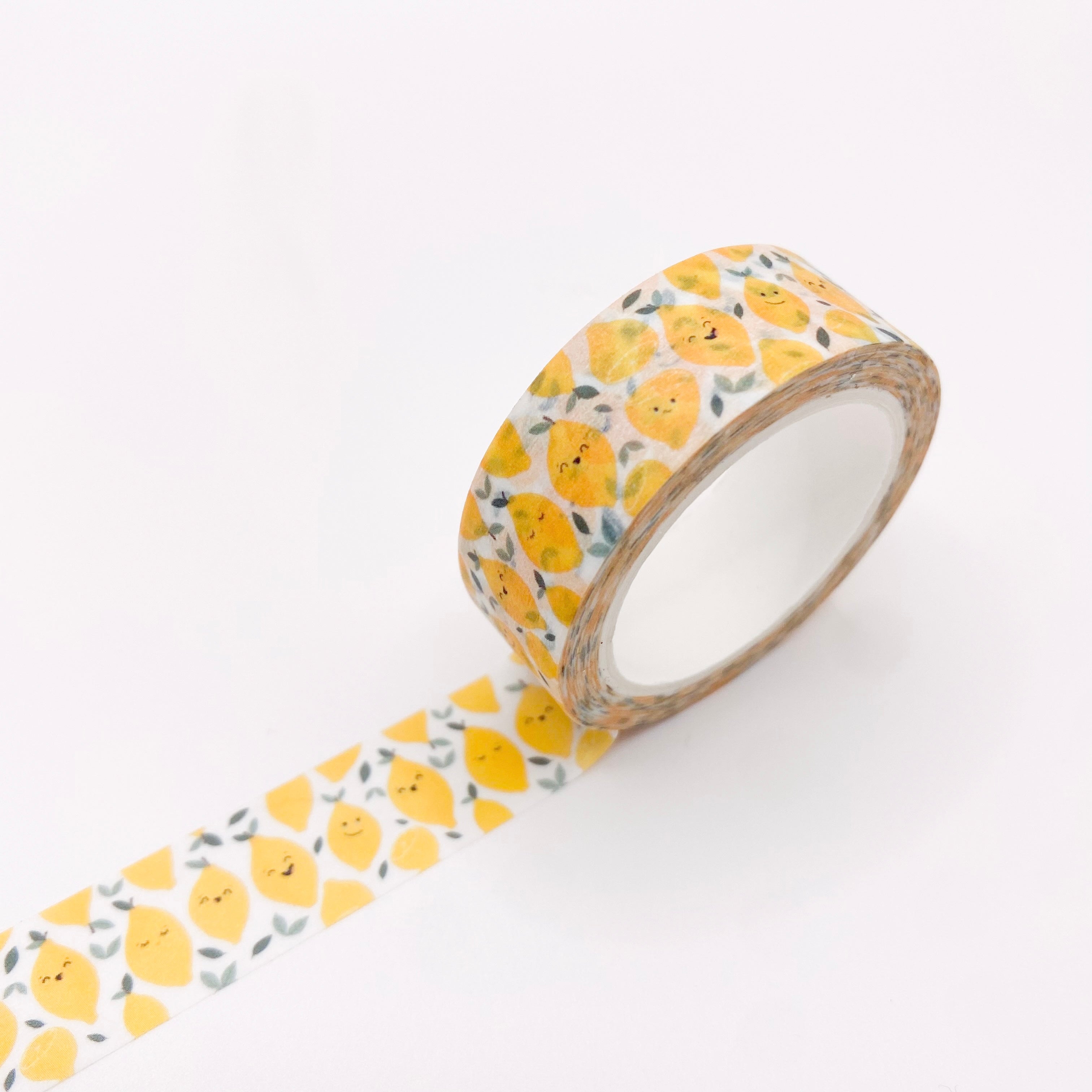 Washi Tape / Klebeband - Zitronen