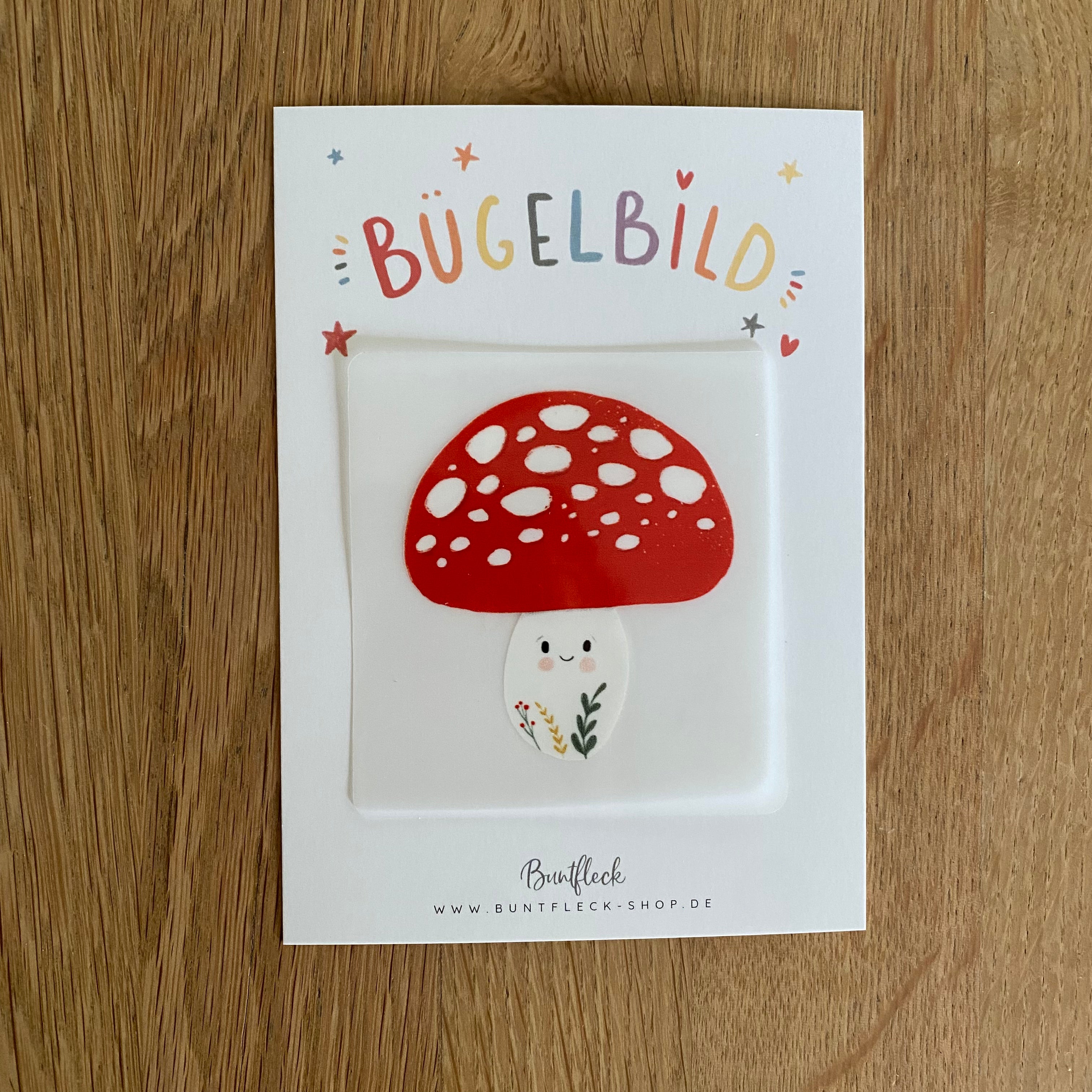 Mini Bügelbilder - Fliegenpilz