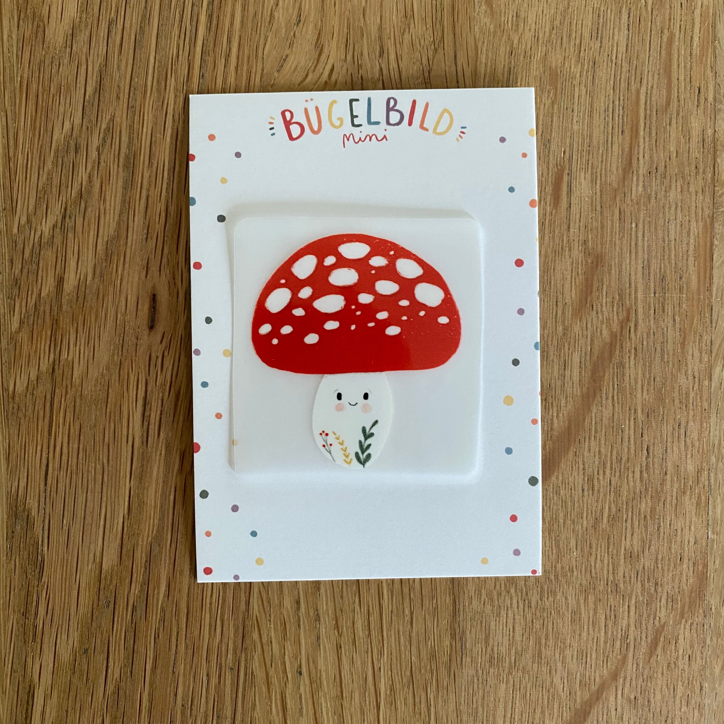 Mini Bügelbilder - Fliegenpilz