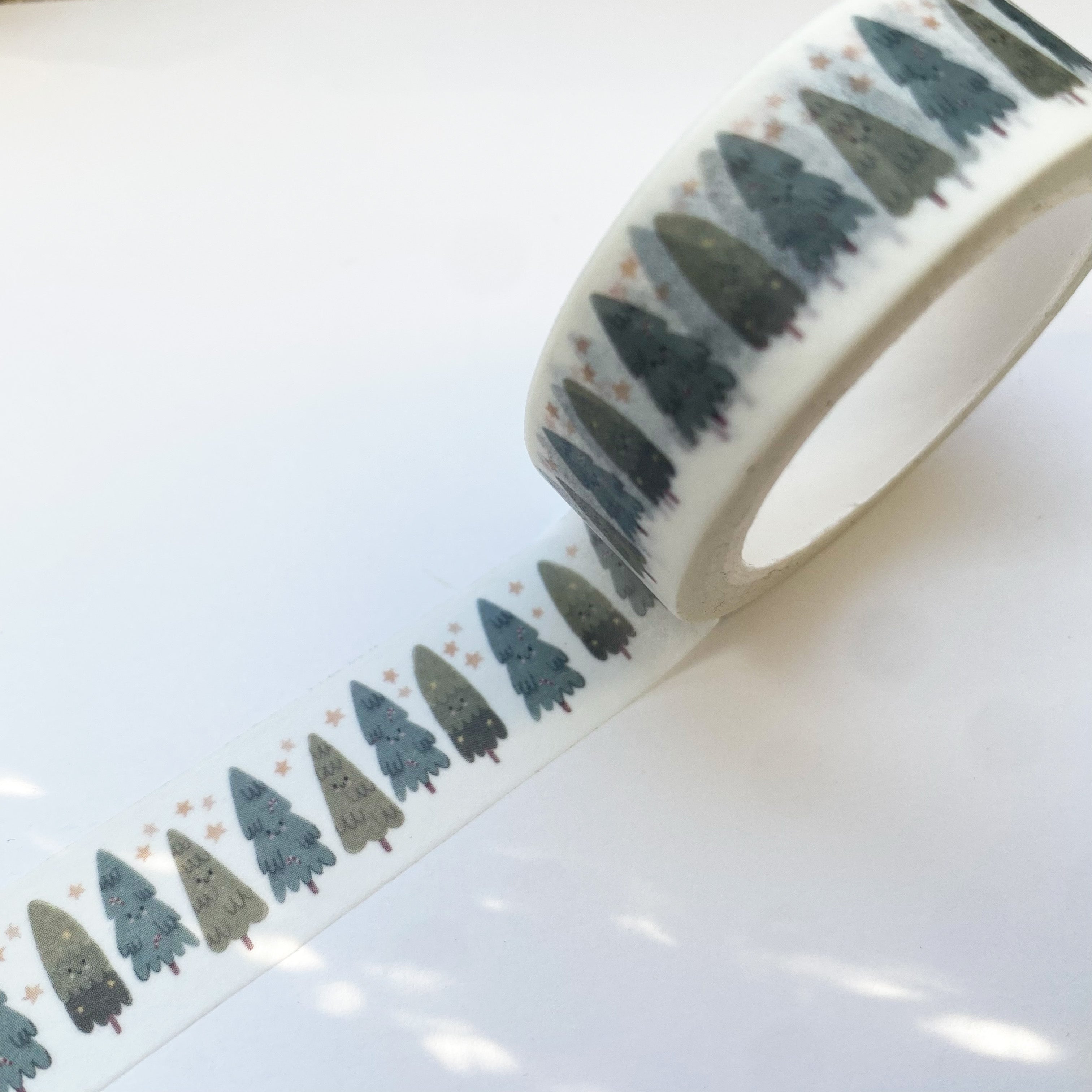 Washi Tape / Klebeband - süße Tannenbäumchen