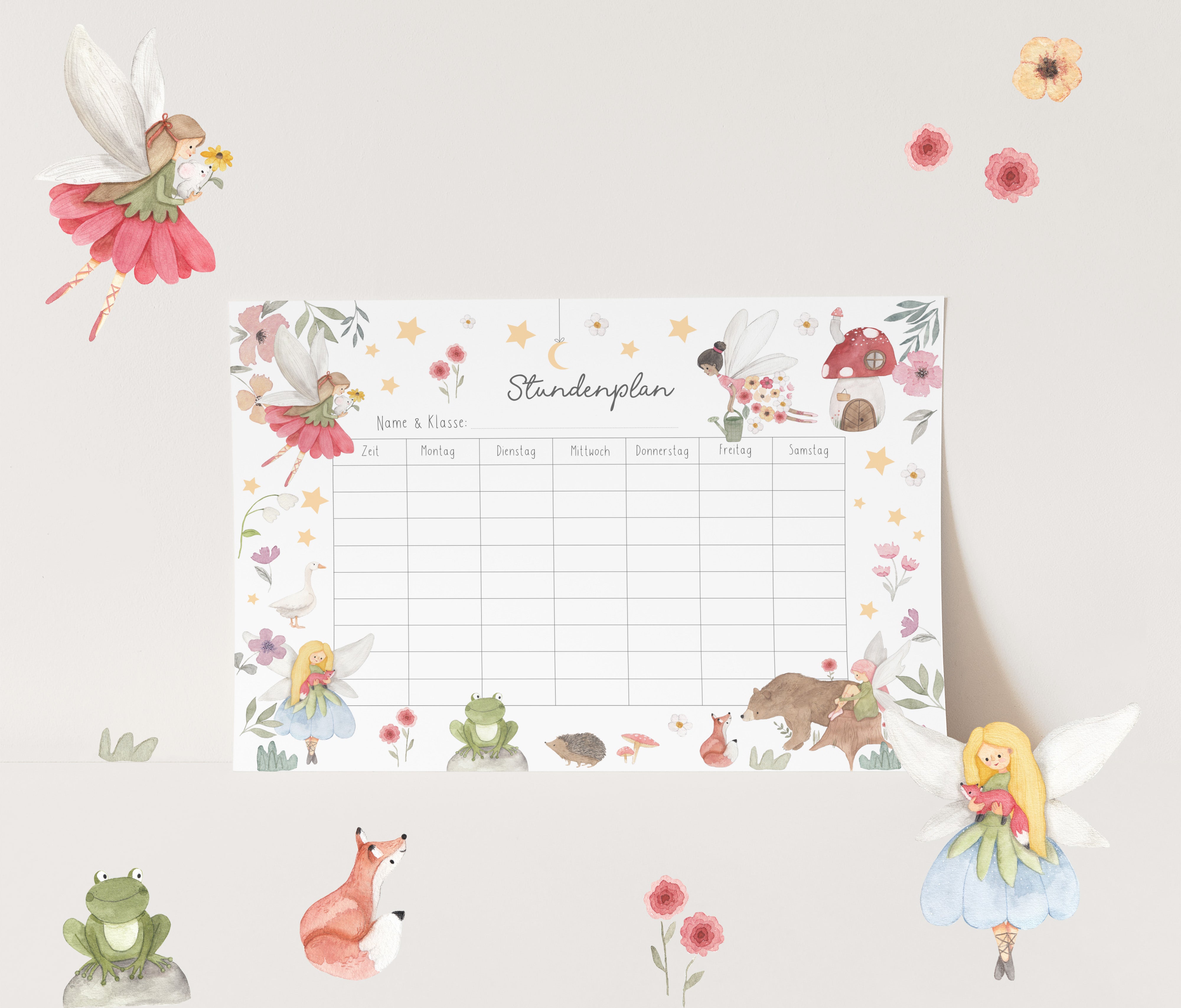 Stundenplan- Feen