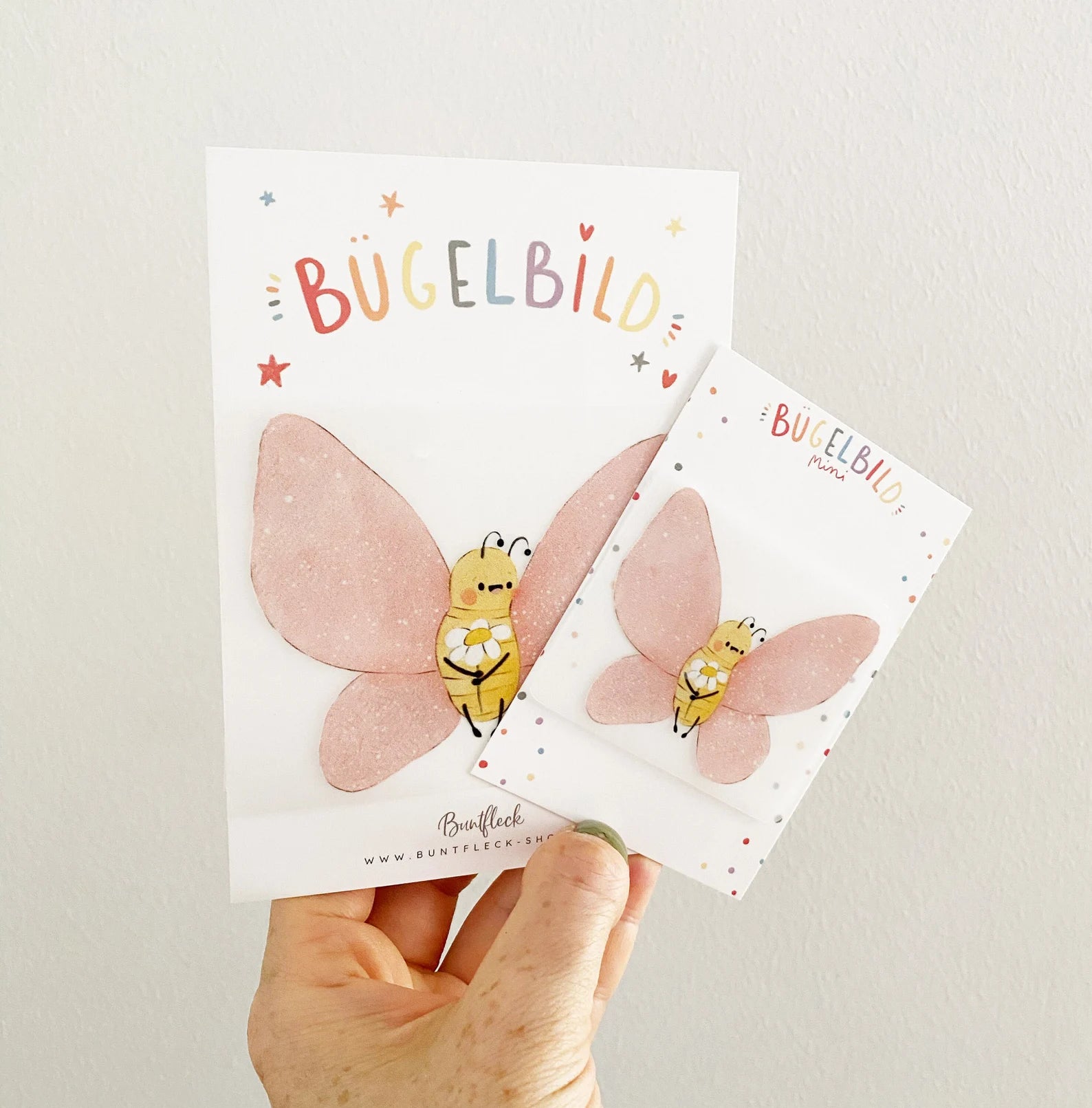 Mini Bügelbilder - Schmetterling