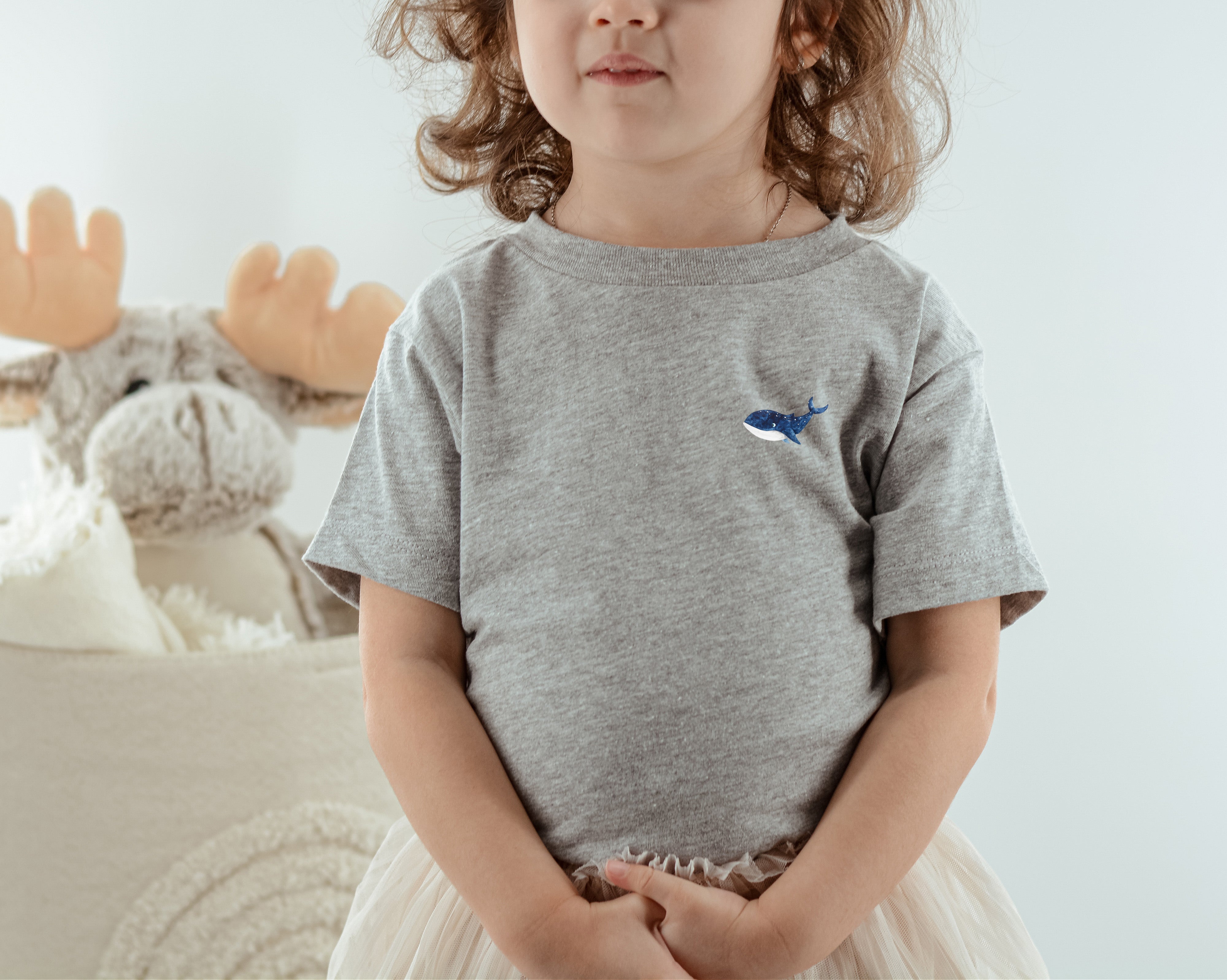 Mini Bügelbilder - Wal