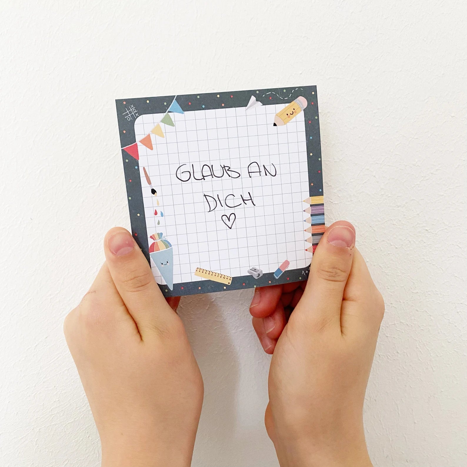 Mini notepad / memo pad - back to school