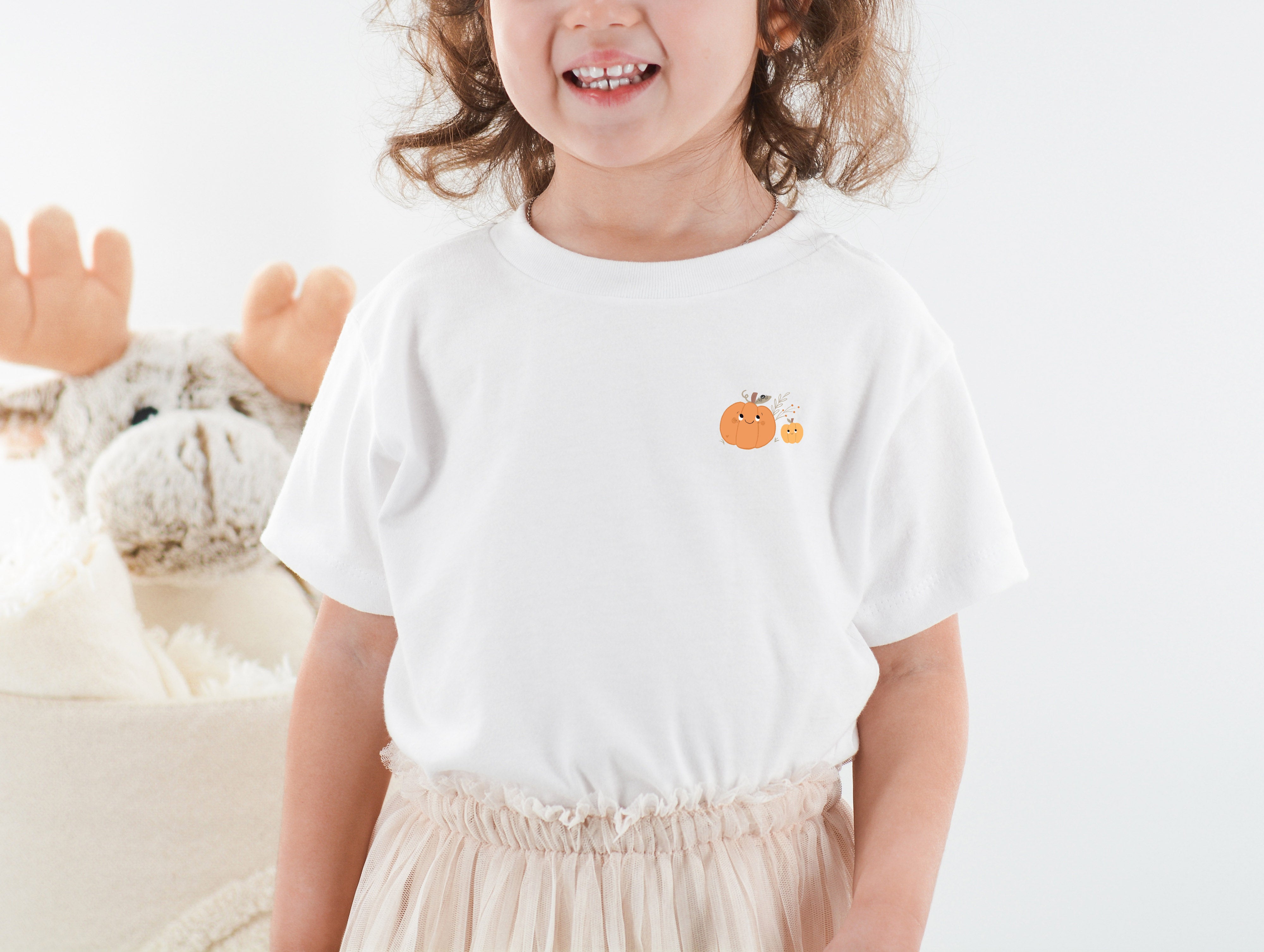 Mini Bügelbilder - süßer Kürbis