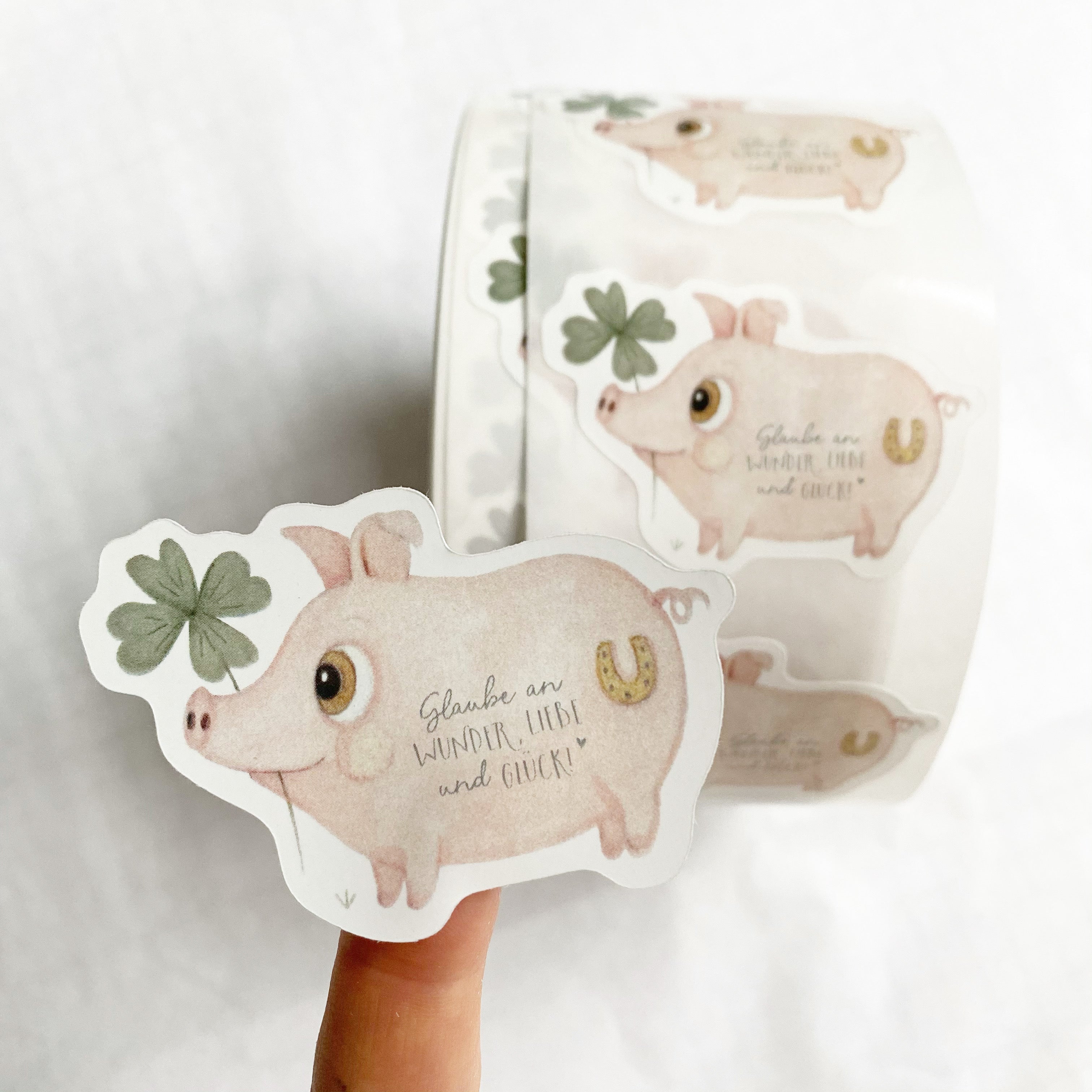 Labels / Stickers - Lucky Pig