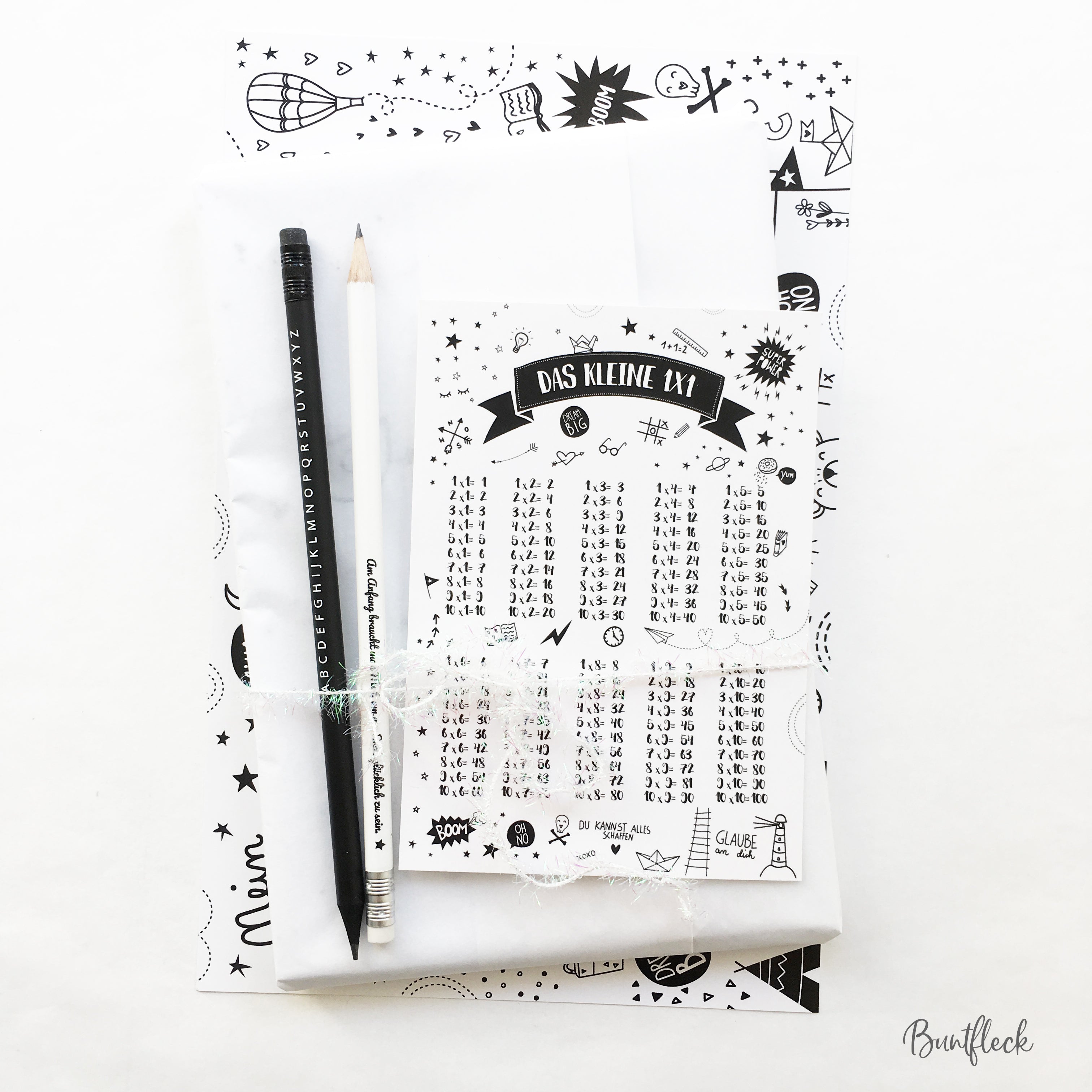 Karte - Das kleine 1x1