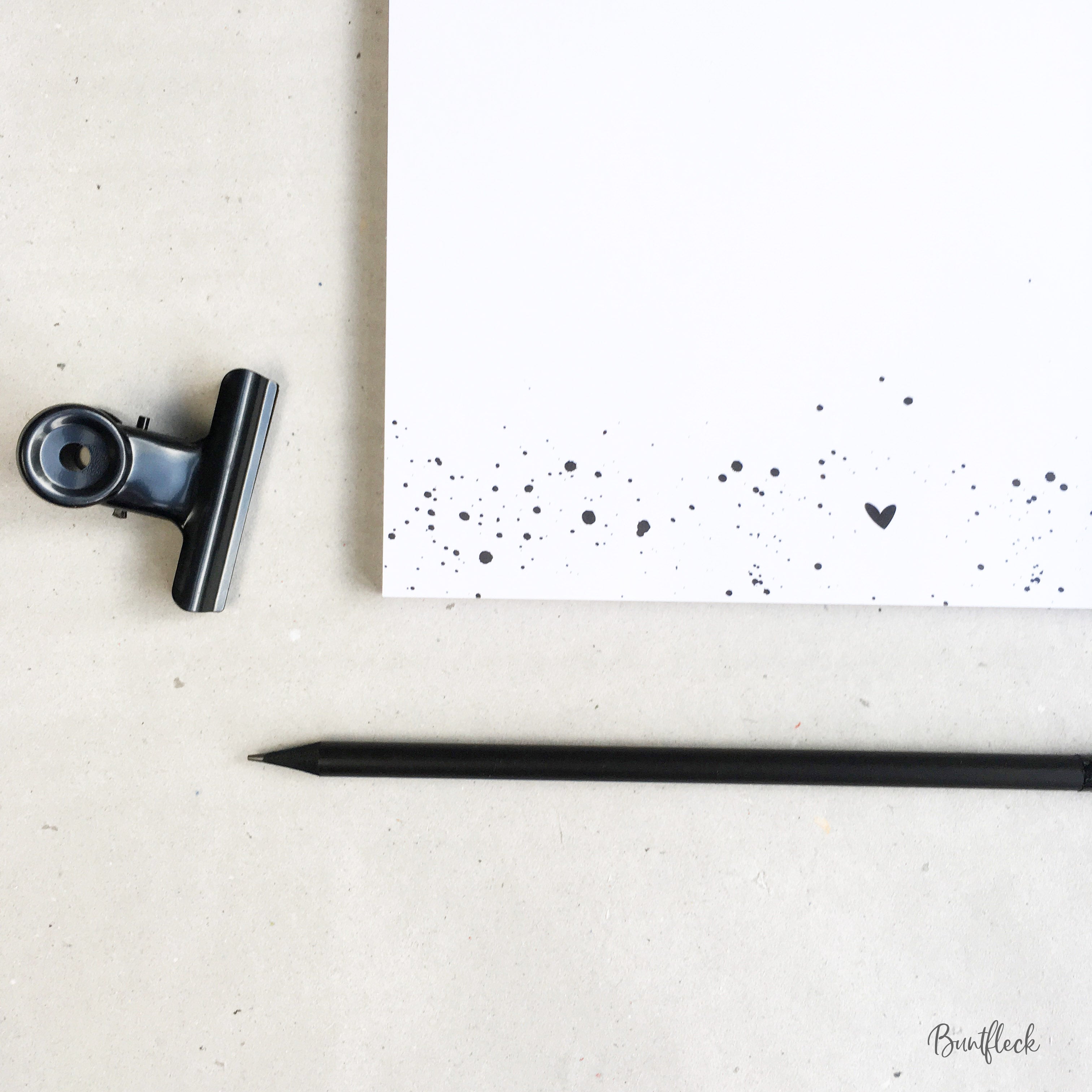 Notizblock Dots A4 - im Set oder einzeln