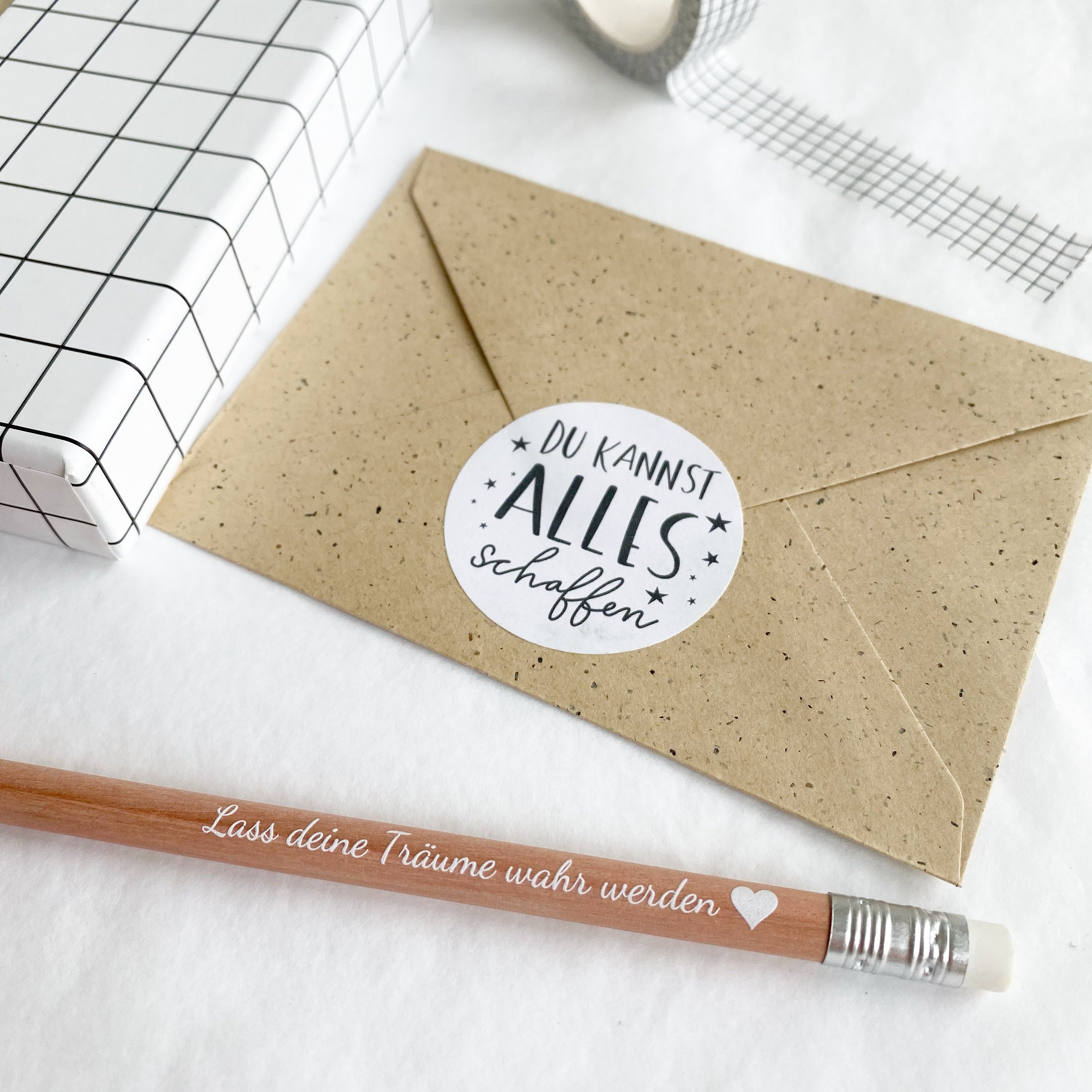 Aufkleber/Etiketten Du kannst alles schaffen