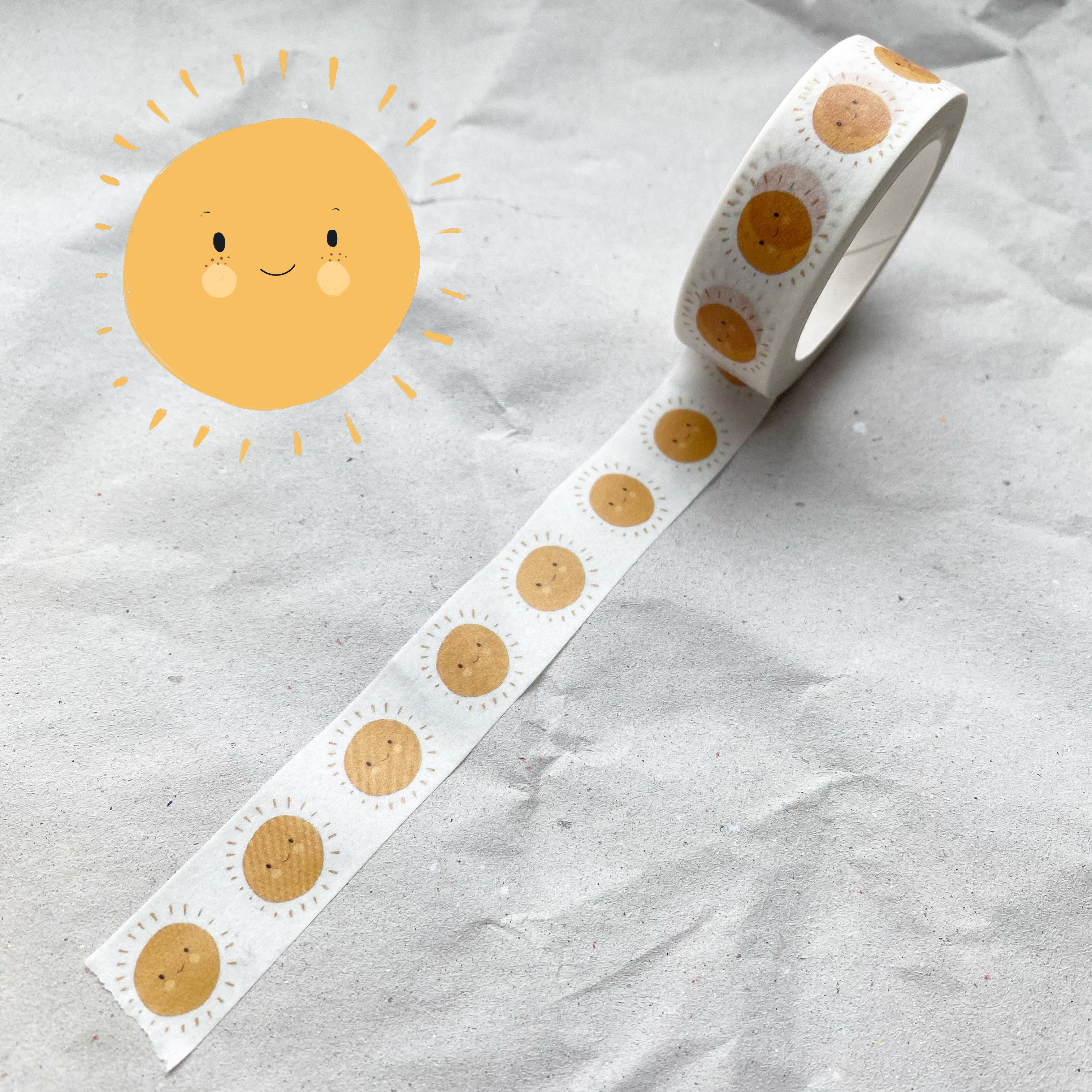 Washi Tape / Klebeband - Sonne