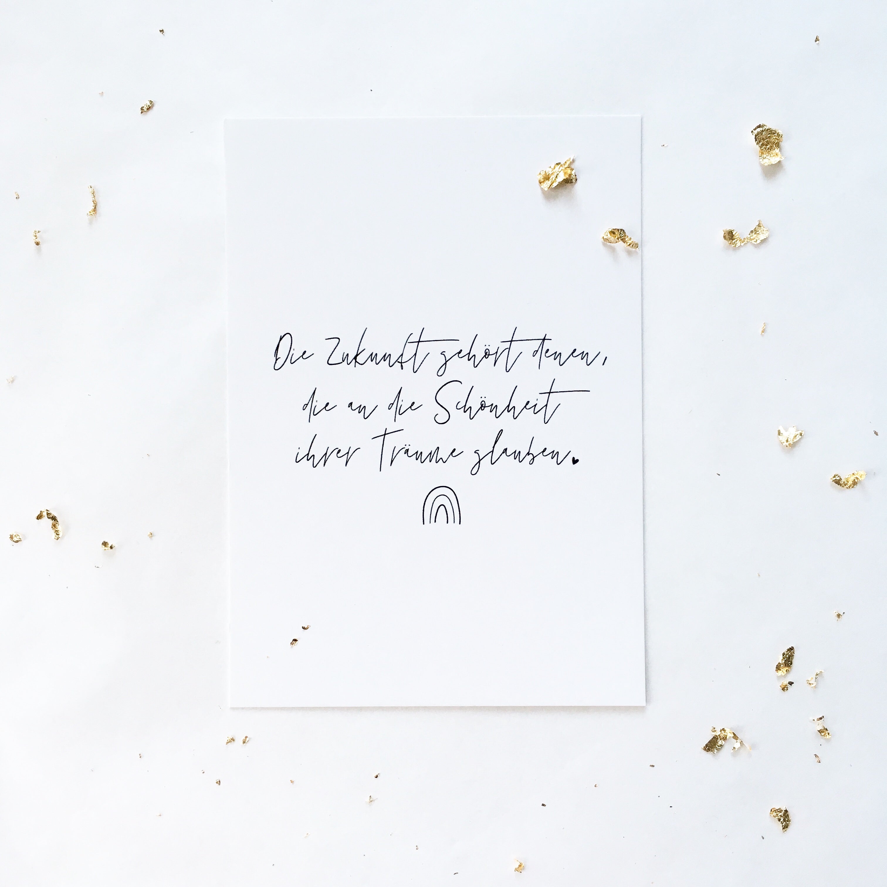 Postcard DIN A6 - The beauty of your dreams