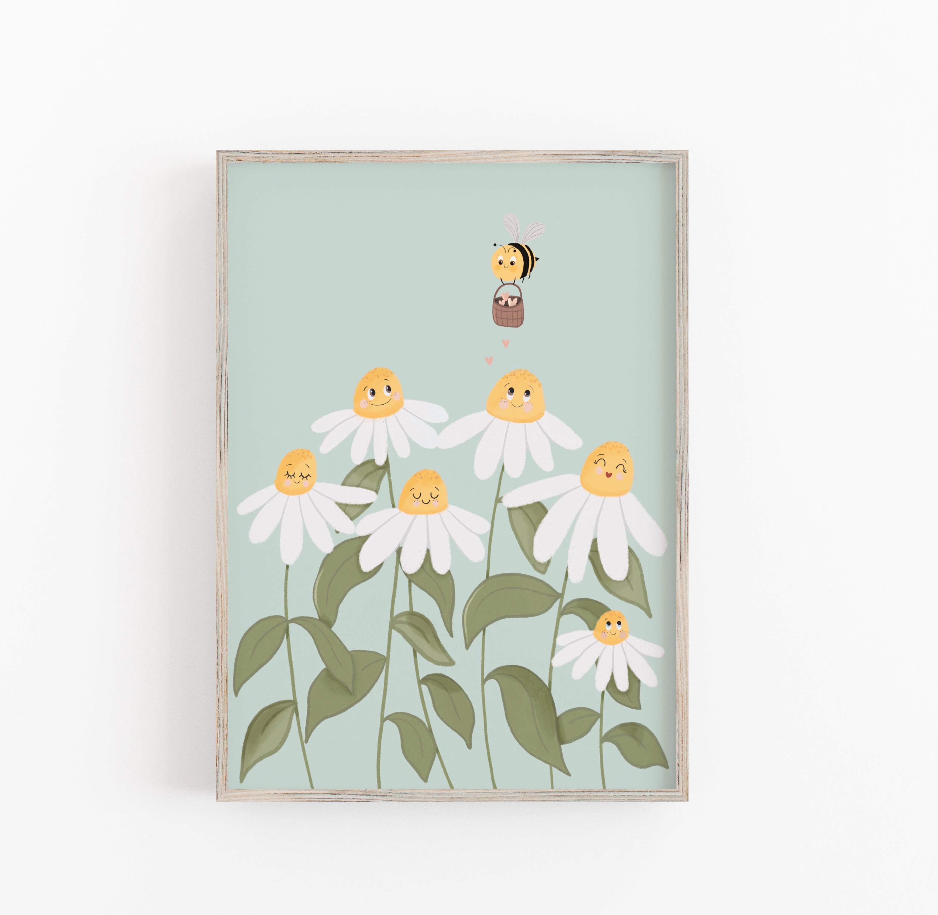 Kunstdruck/Poster - Gänseblümchen