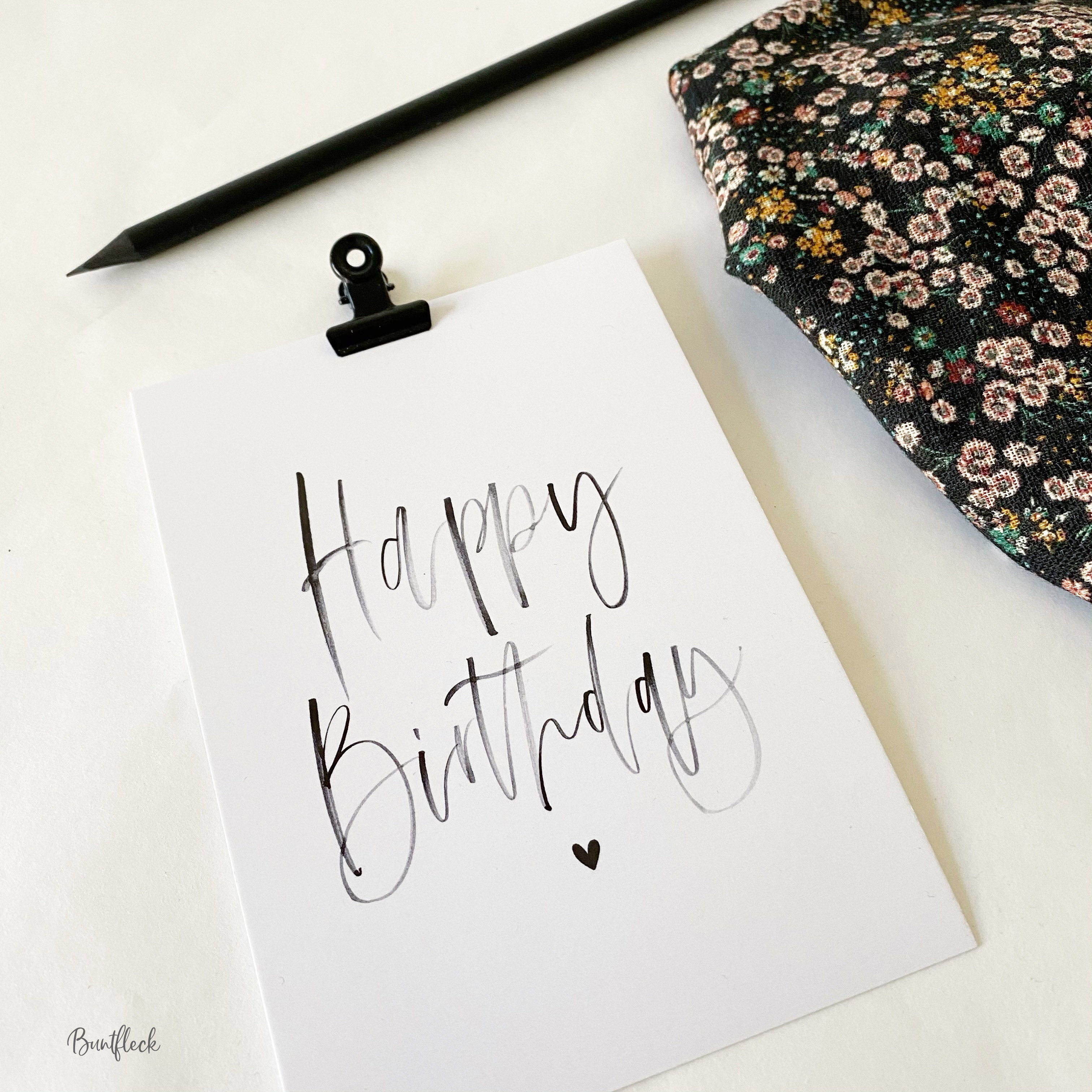 Postcard/Card - Happy Birthday