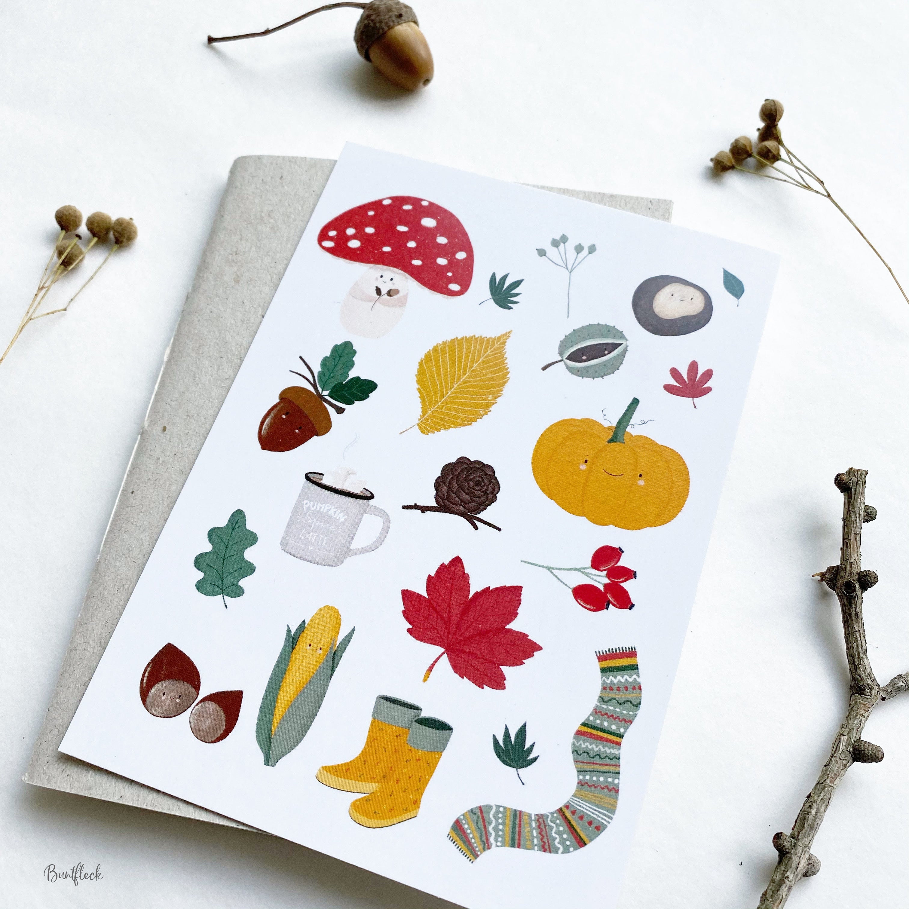 Card/Postcard - Autumn Whispers