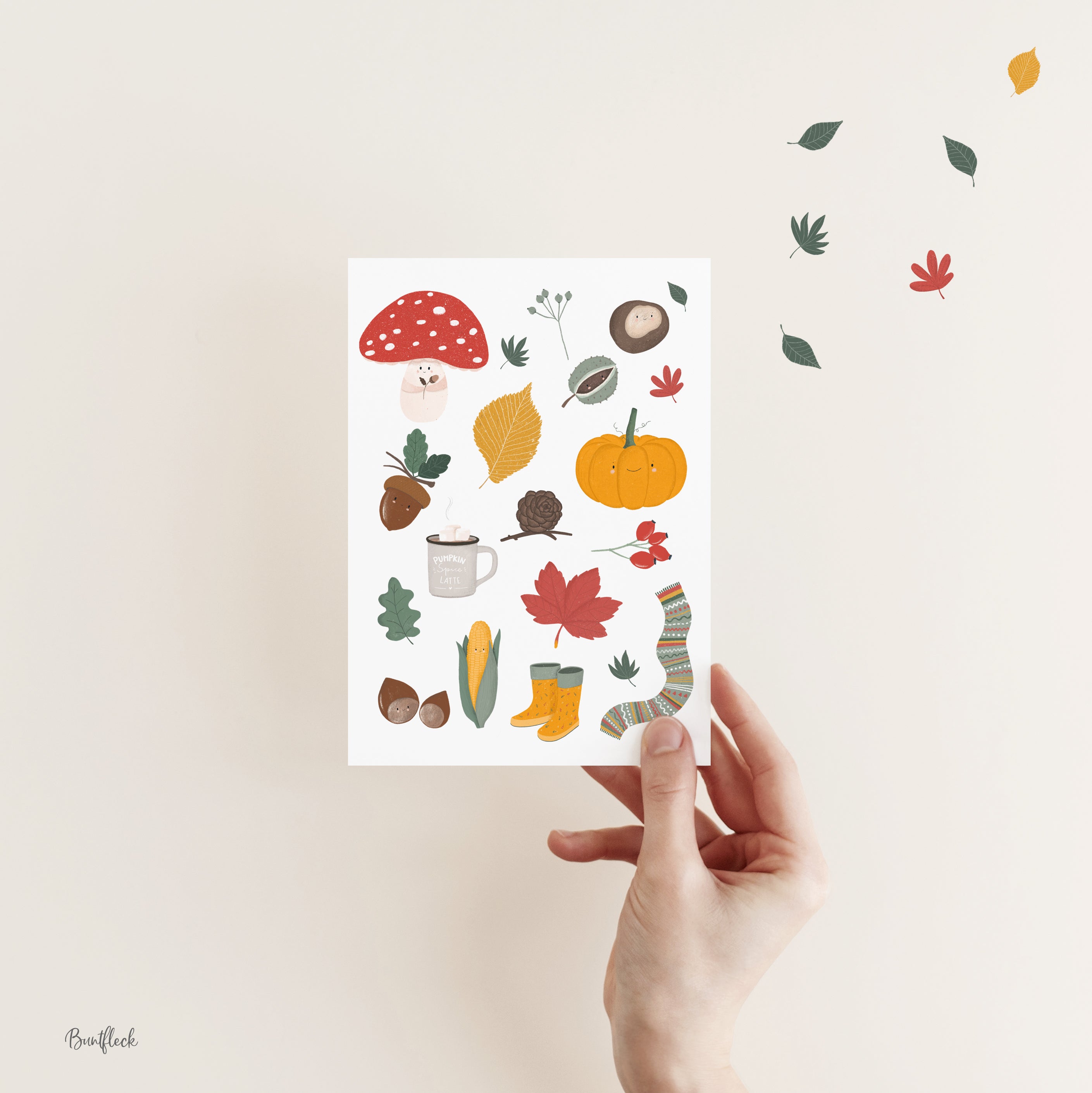 Card/Postcard - Autumn Whispers