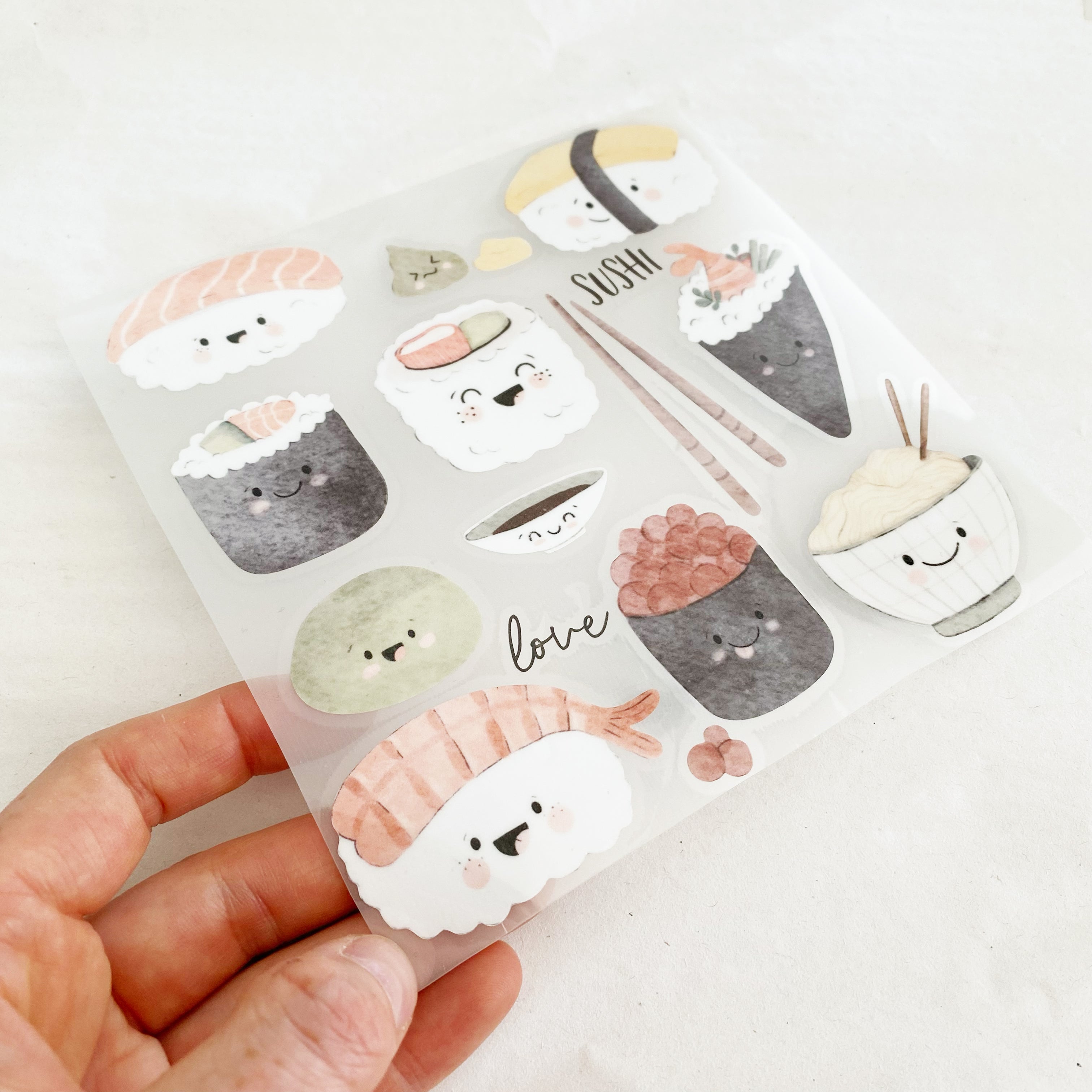 Mini Bügelbilder - Sushi