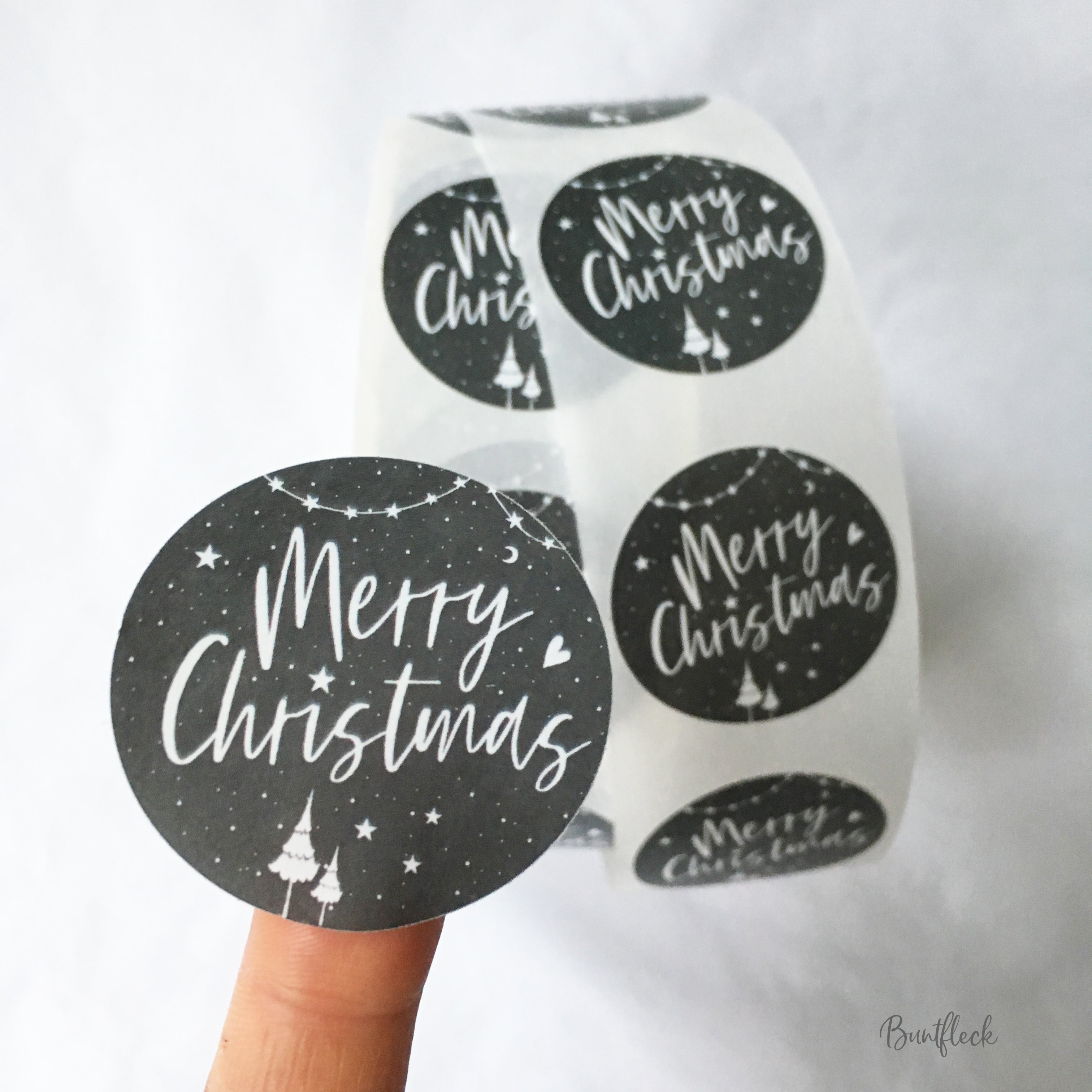 Etiketten/Aufkleber - Merry Christmas