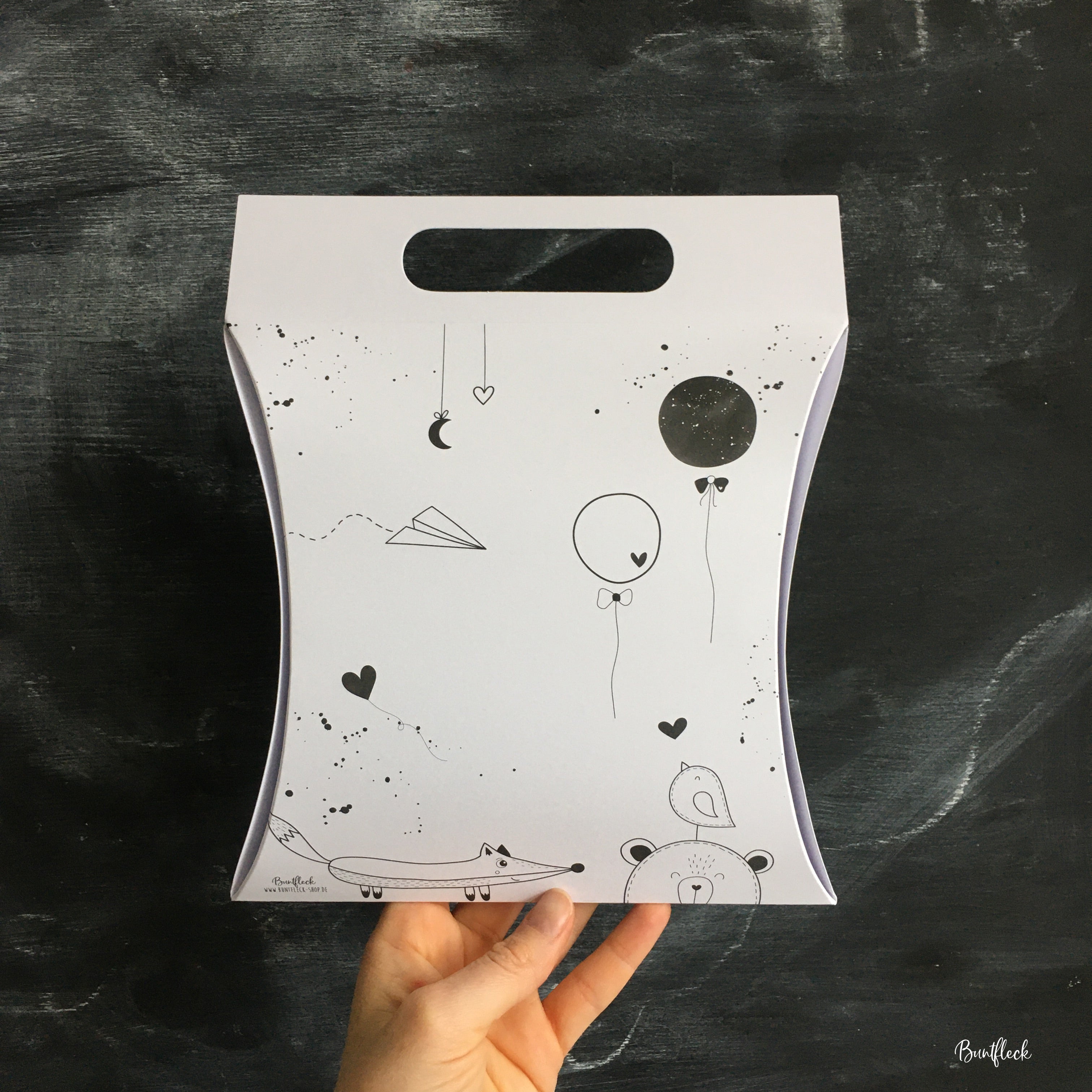 Kissenschachtel / Geschenkboxen / Mitgebsel Kindergeburtstag