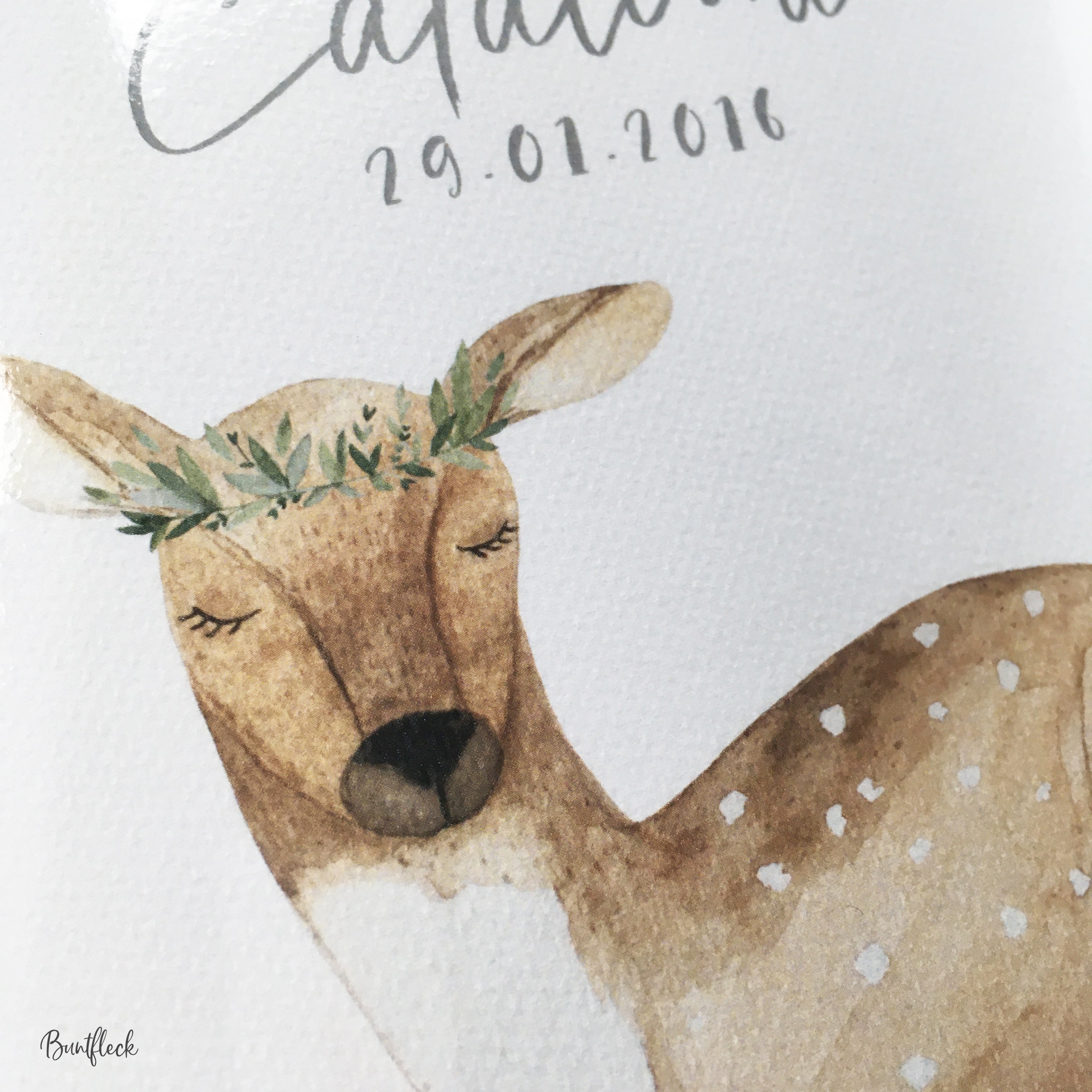 U-Heft + Impfpasshülle - Kleines Reh