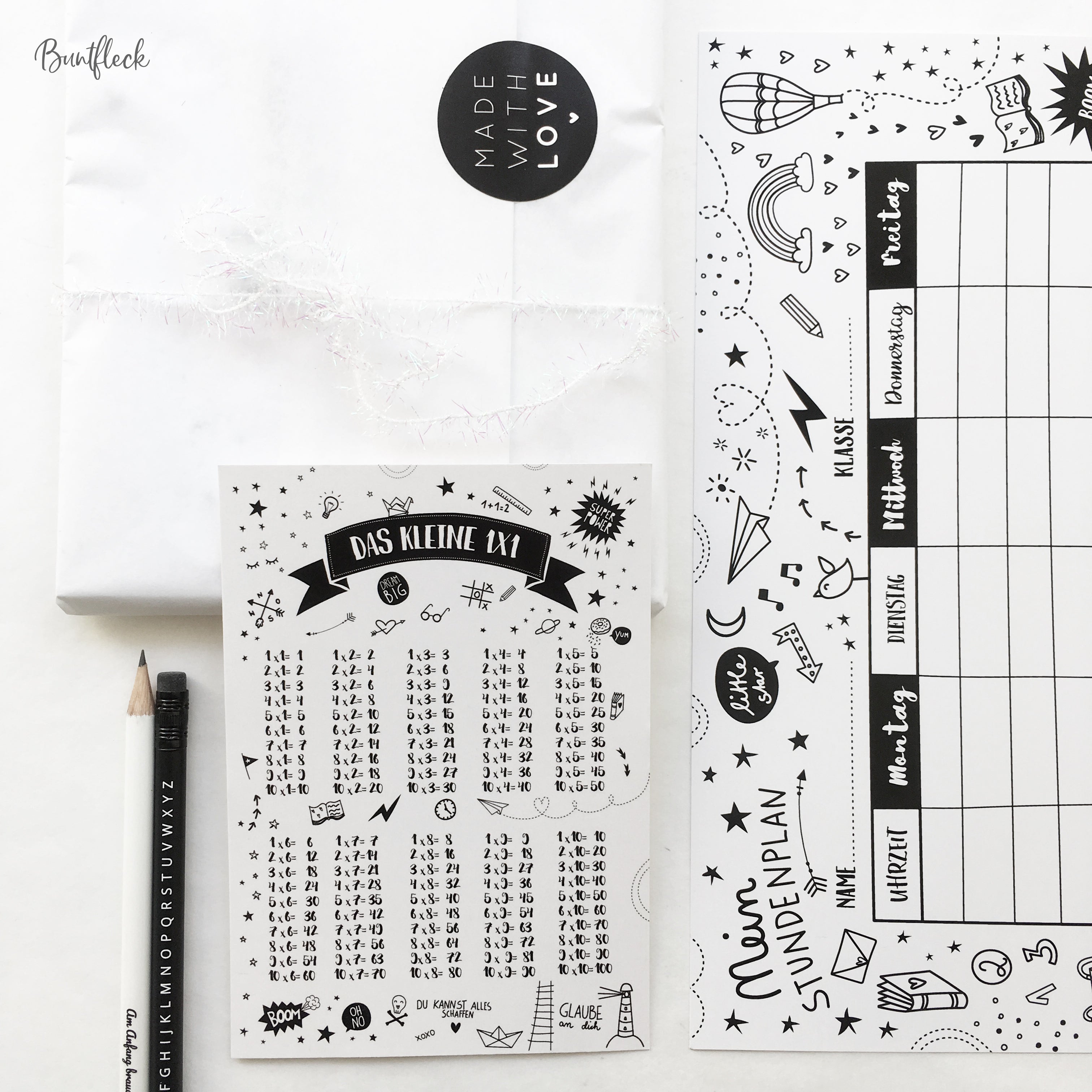 Karte - Das kleine 1x1