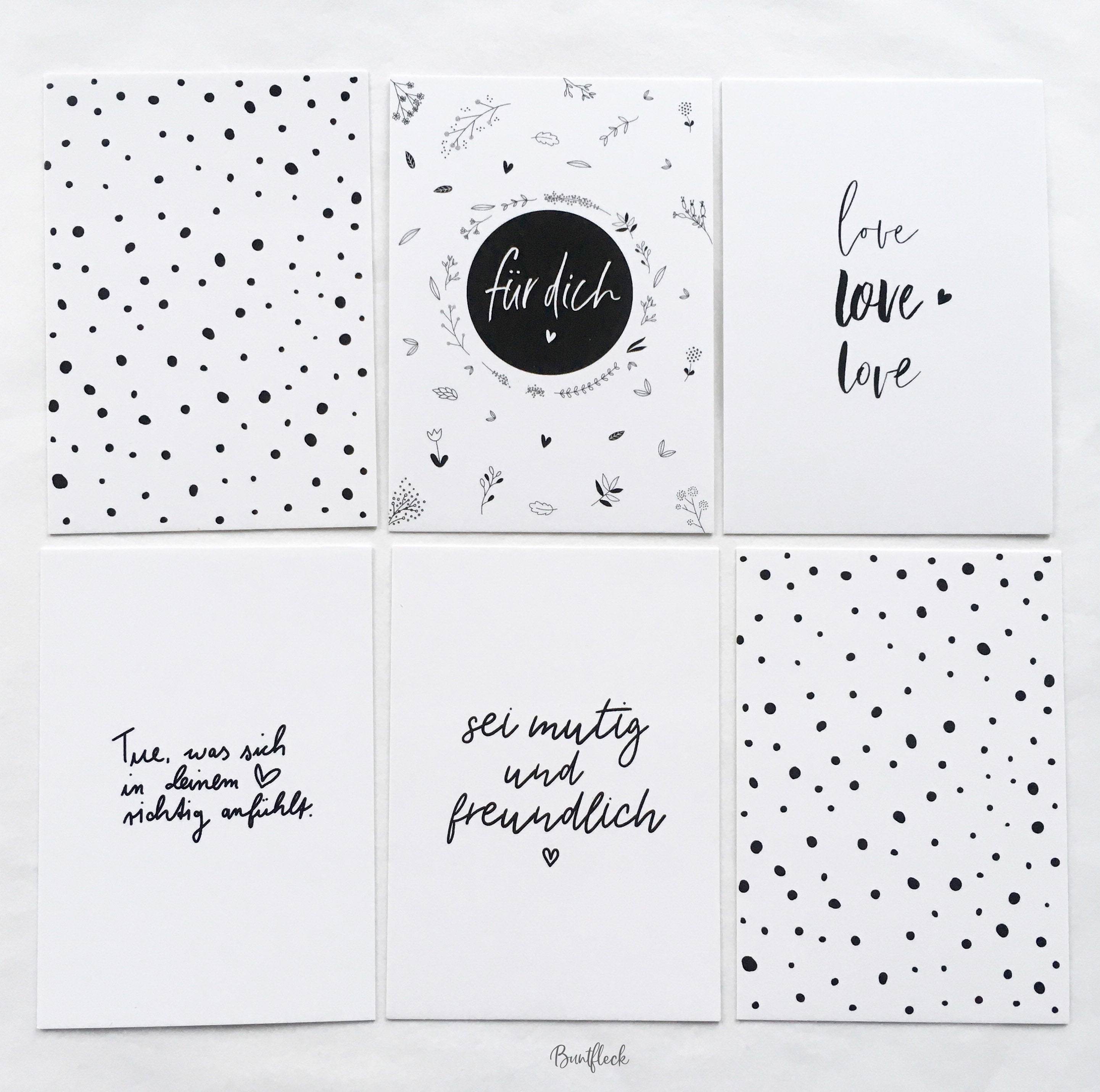 Geschenkverpackung im Set + Stempel