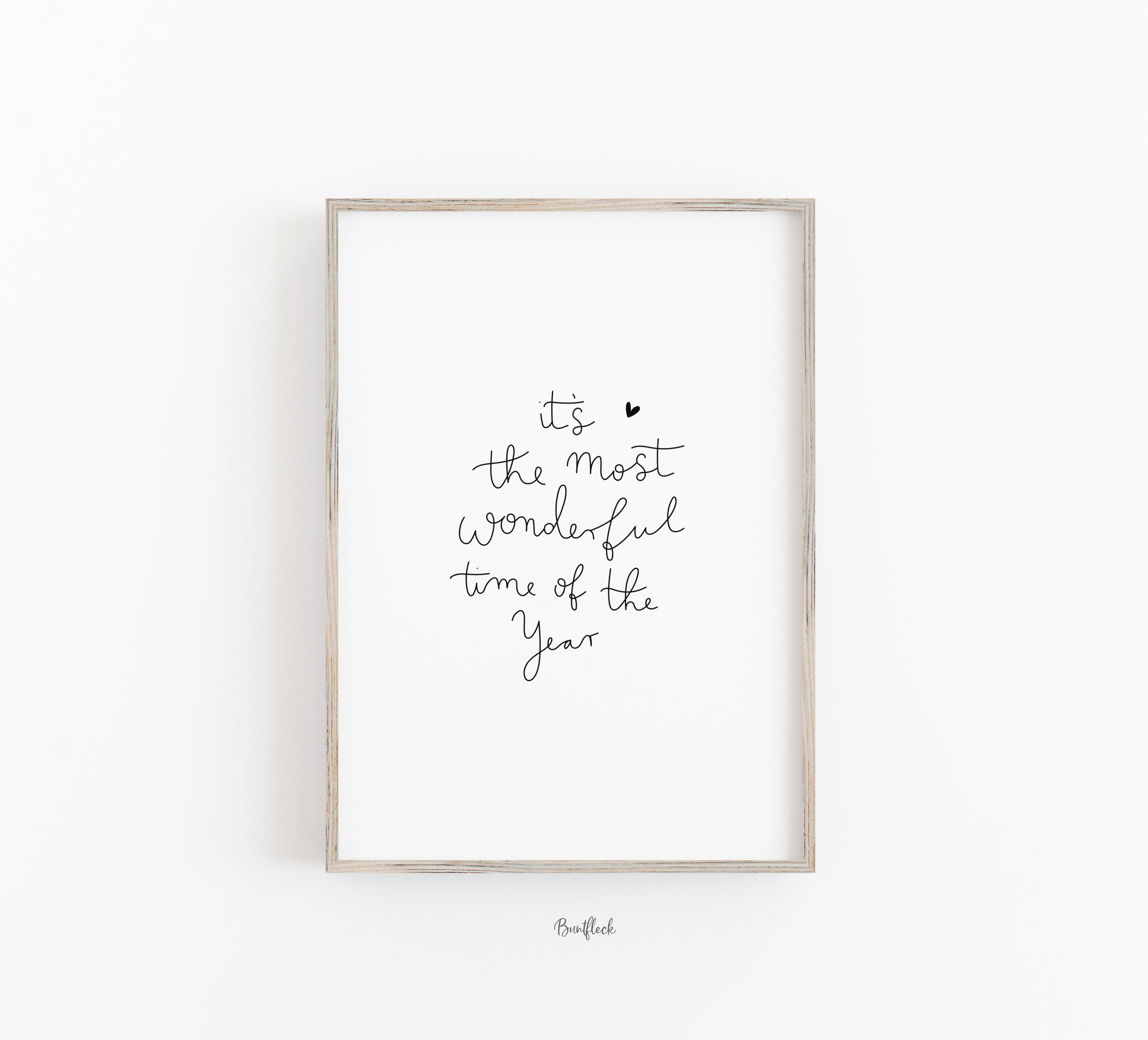 Kunstdruck/Poster-the most wonderful time